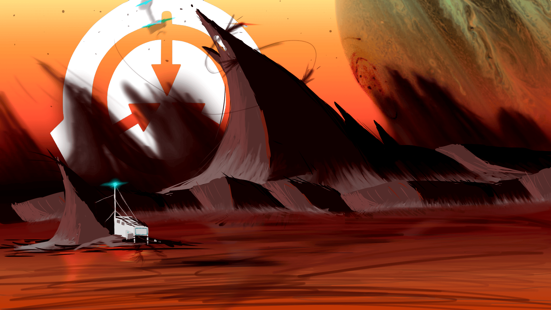 inverting colors made my drawing look like something out