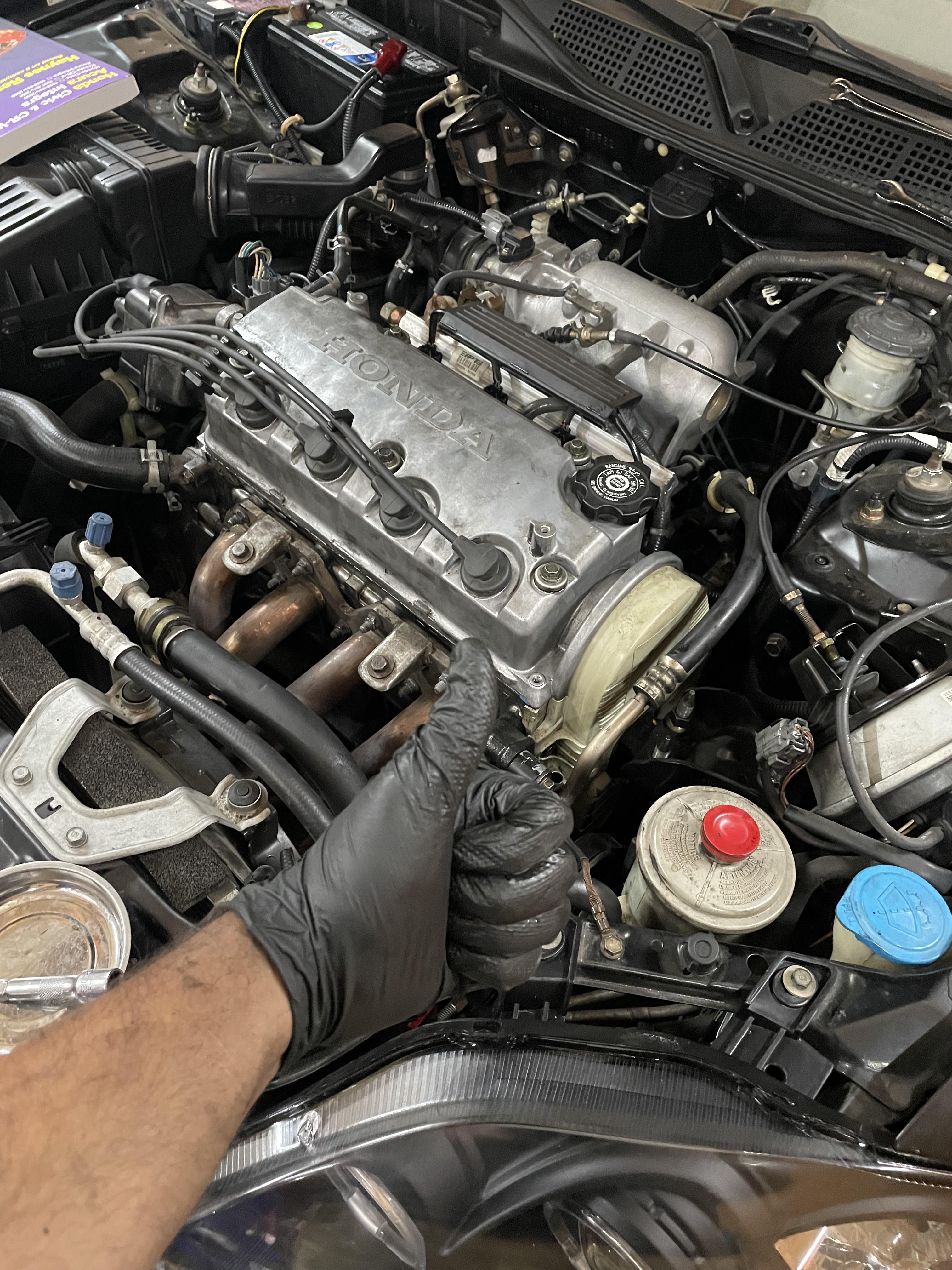 Just finished my very first timing belt and water pump, super stoked