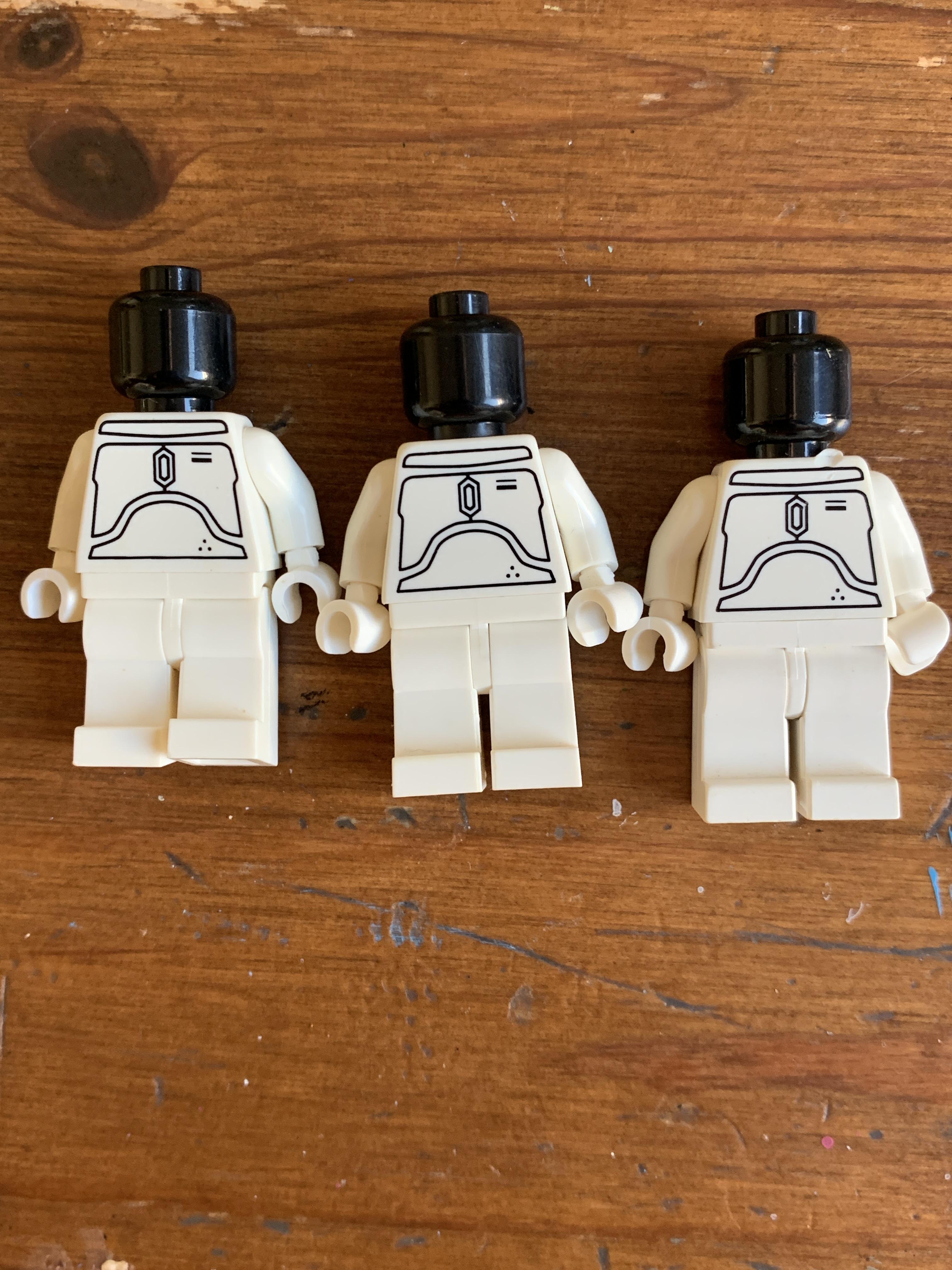I owned three white Boba Fetts as a kid before realizing they’re one of