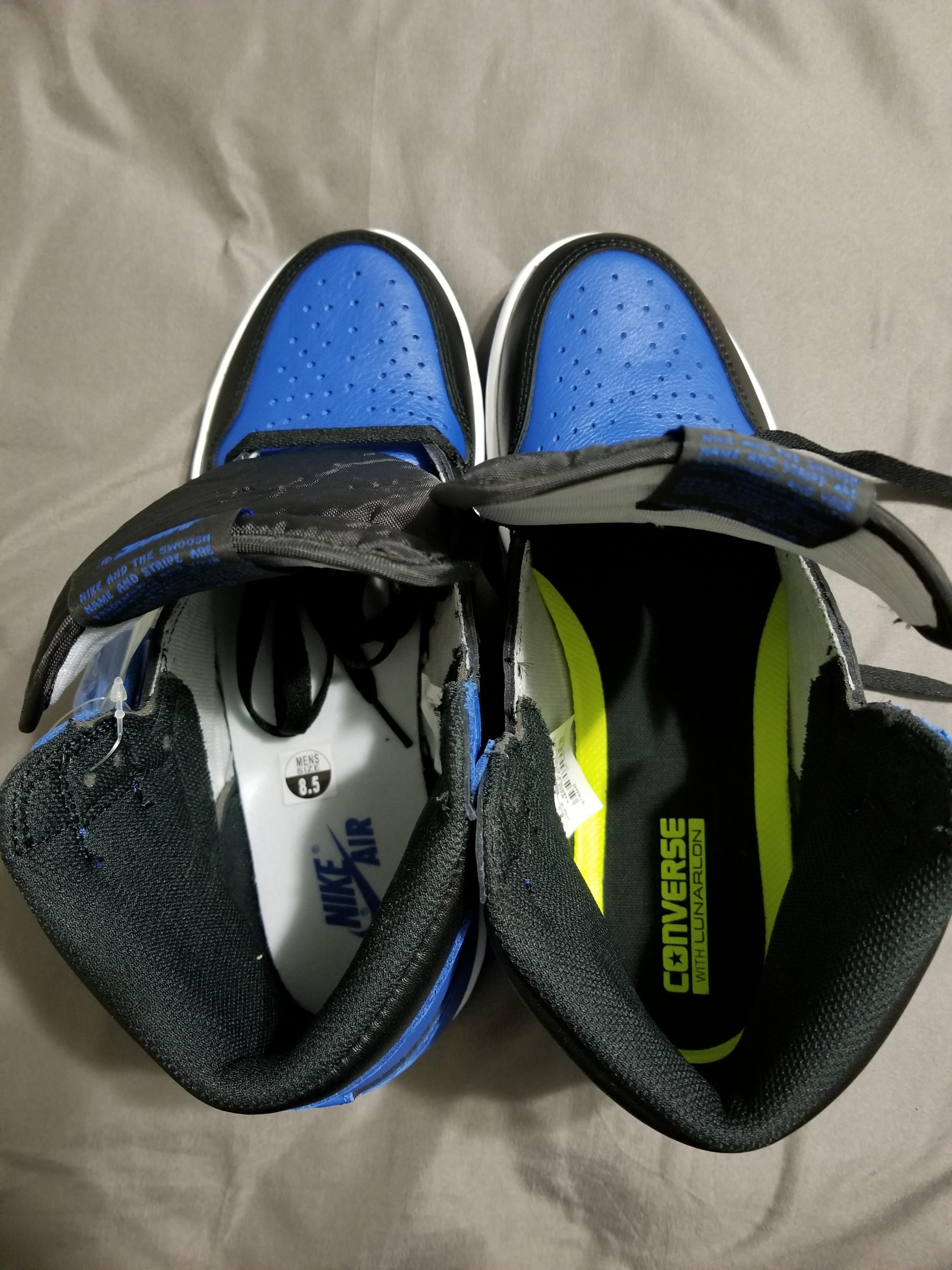 Jordan 1 Royal w/ Lunarlon Insoles r/Sneakers