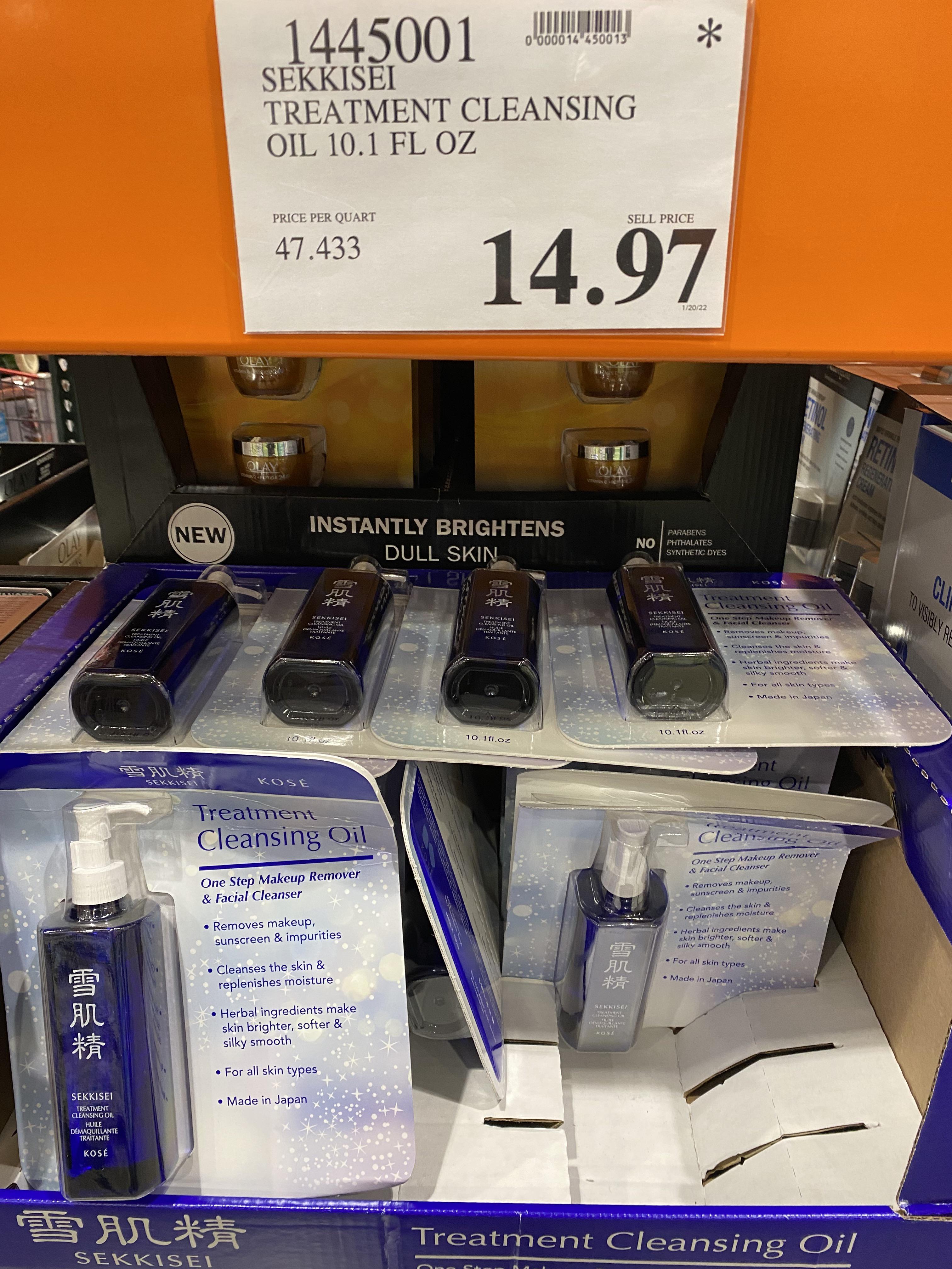 [PSA] Costco has Sekkisei Cleansing Oil (10.1 fl) marked down to 14.97