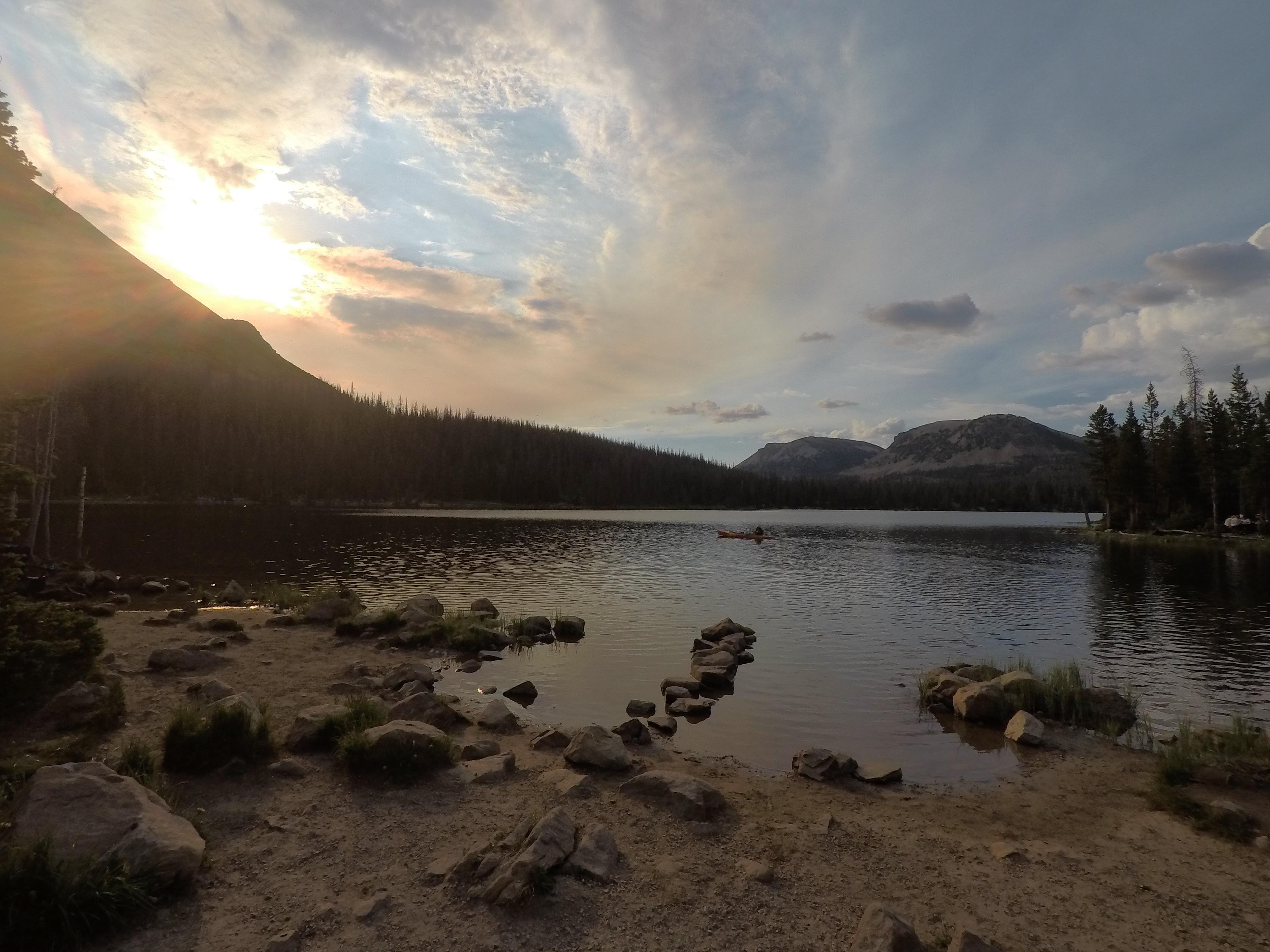 First trip to Mirror lake, Utah. r/camping