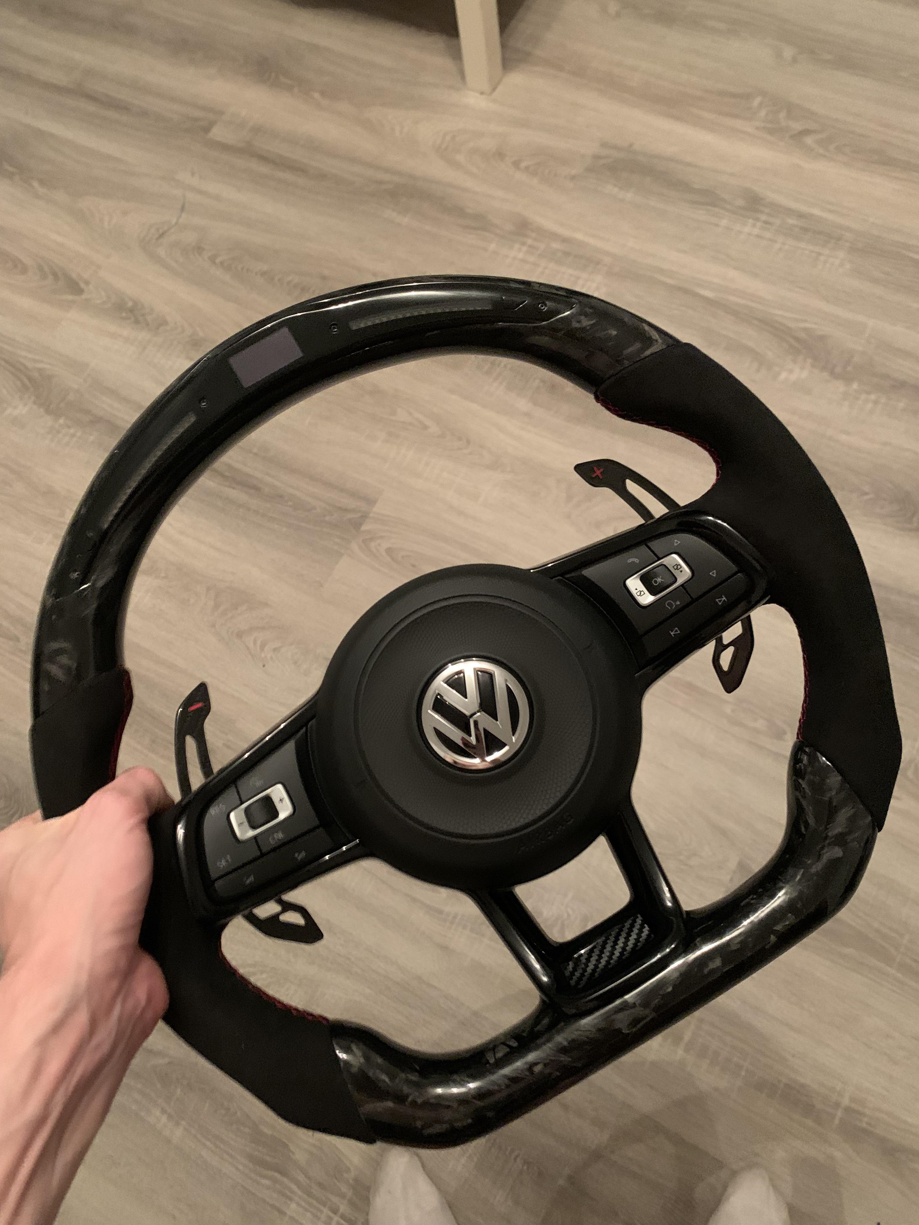 New Steering Wheel for my MK6! I Upgraded to the MK7 wheel. r/GolfGTI