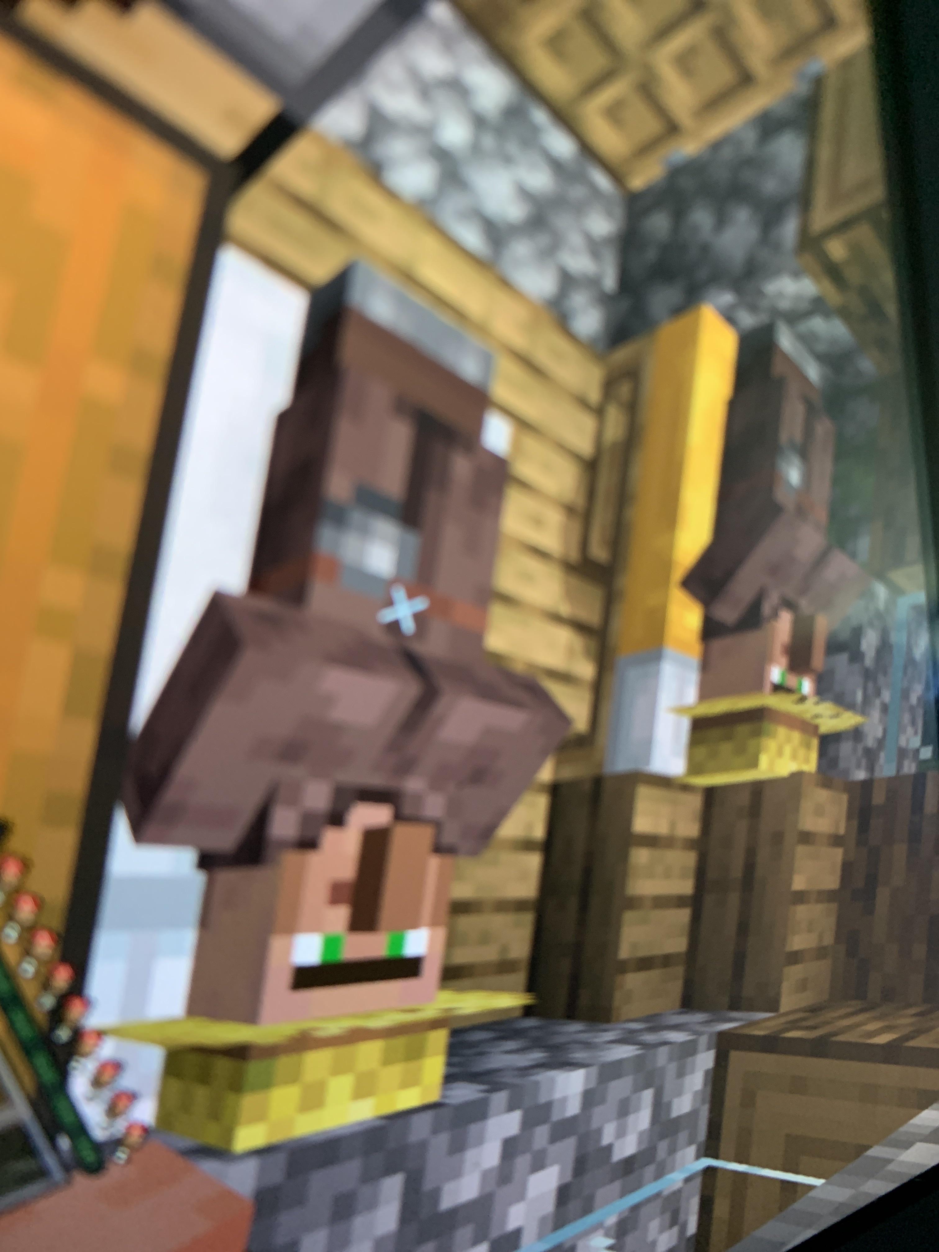 A villager took my bed Minecraft