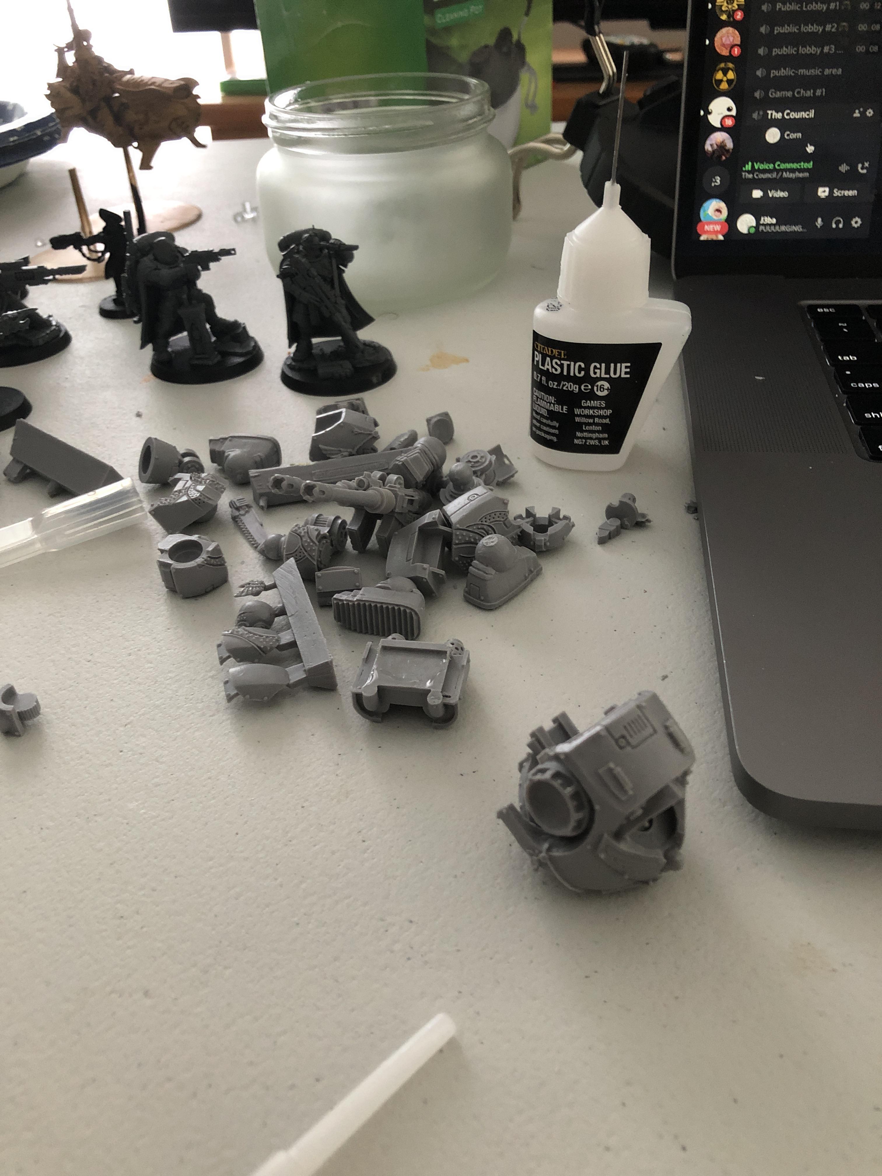 So I recently acquired a raven gaurd contemptor dreadnought