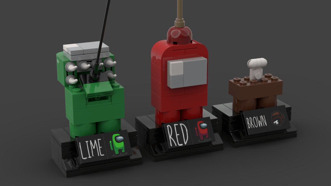 Among Us Models, now live on LEGO IDEAS! r/DigitalLego
