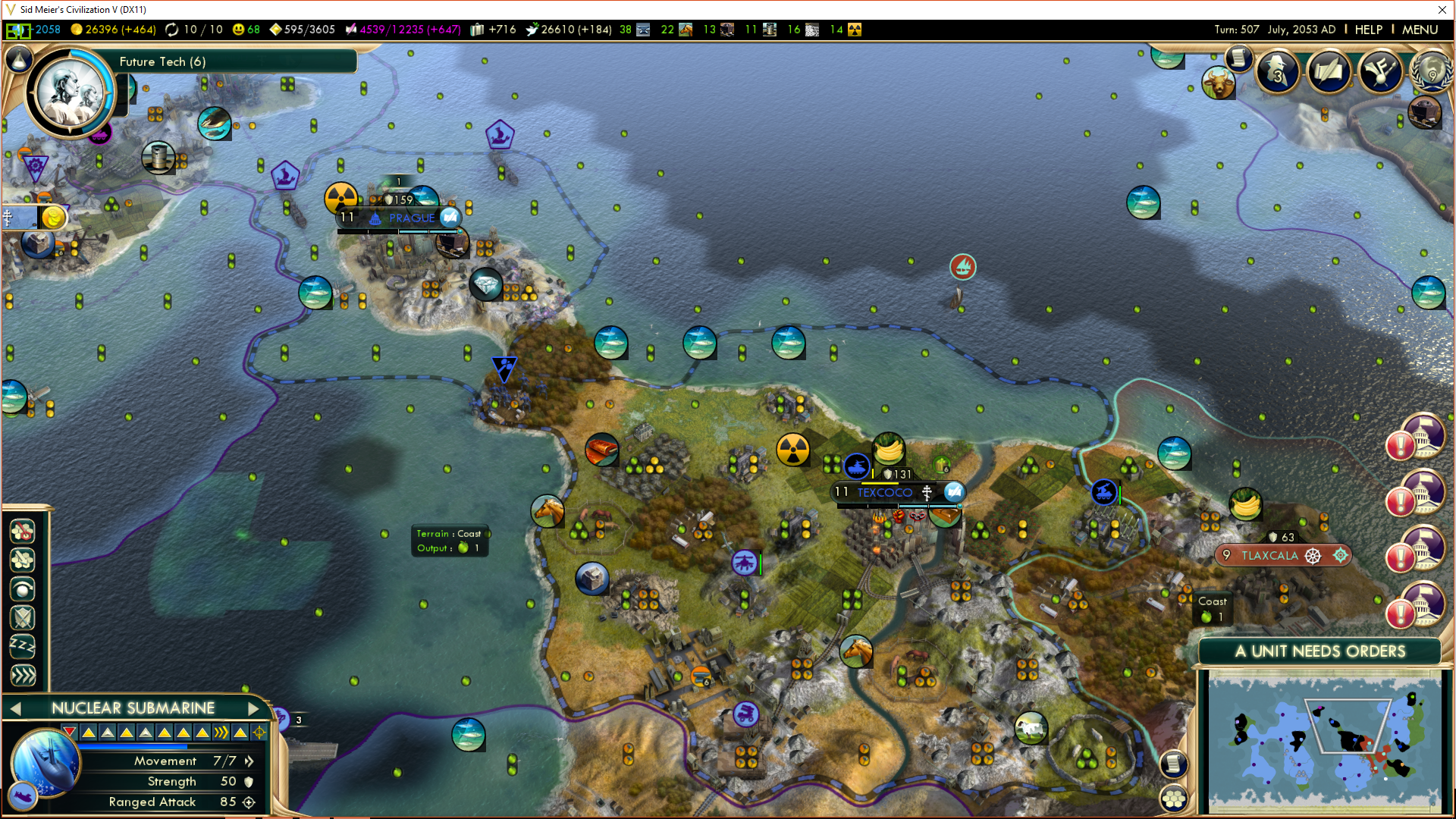 Civ5 City States Map After seeing so many post about citystates, I was so happy when this