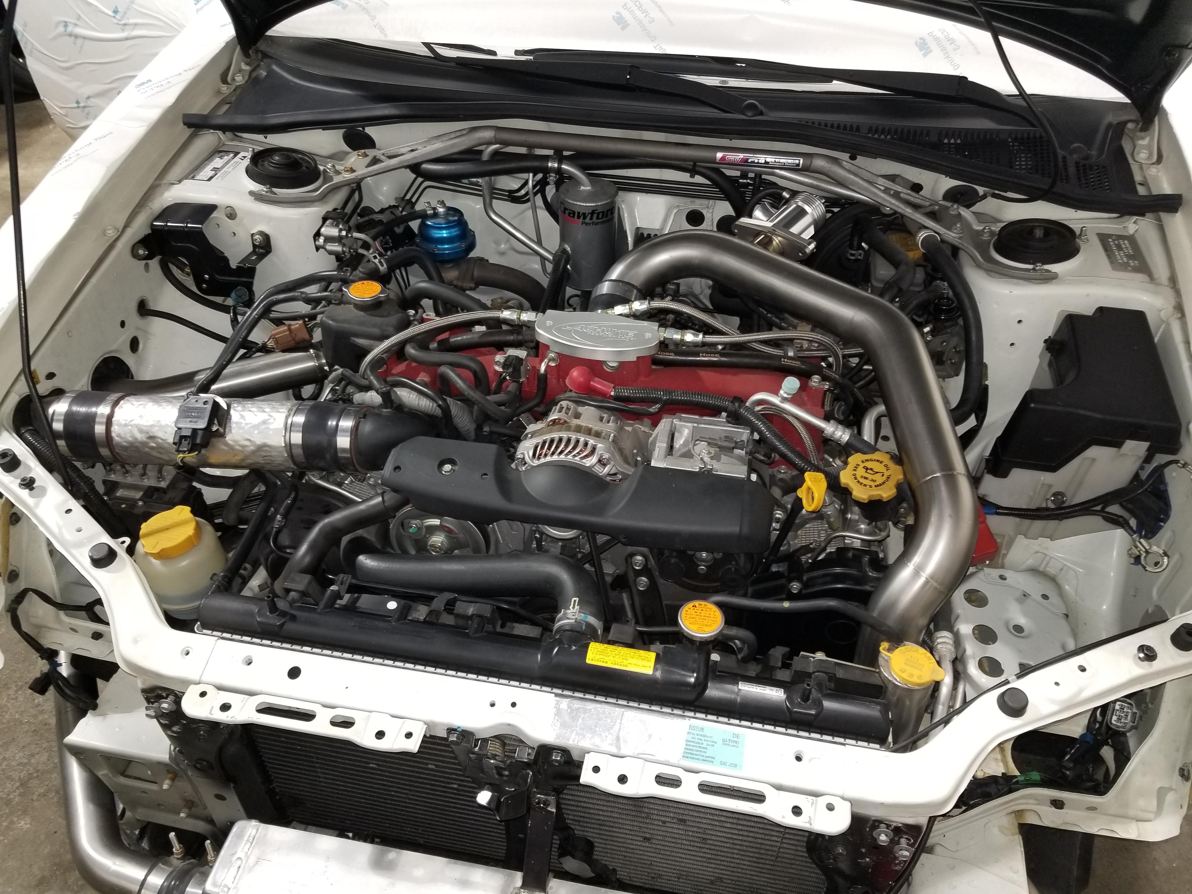 This super clean engine bay. r/subaru