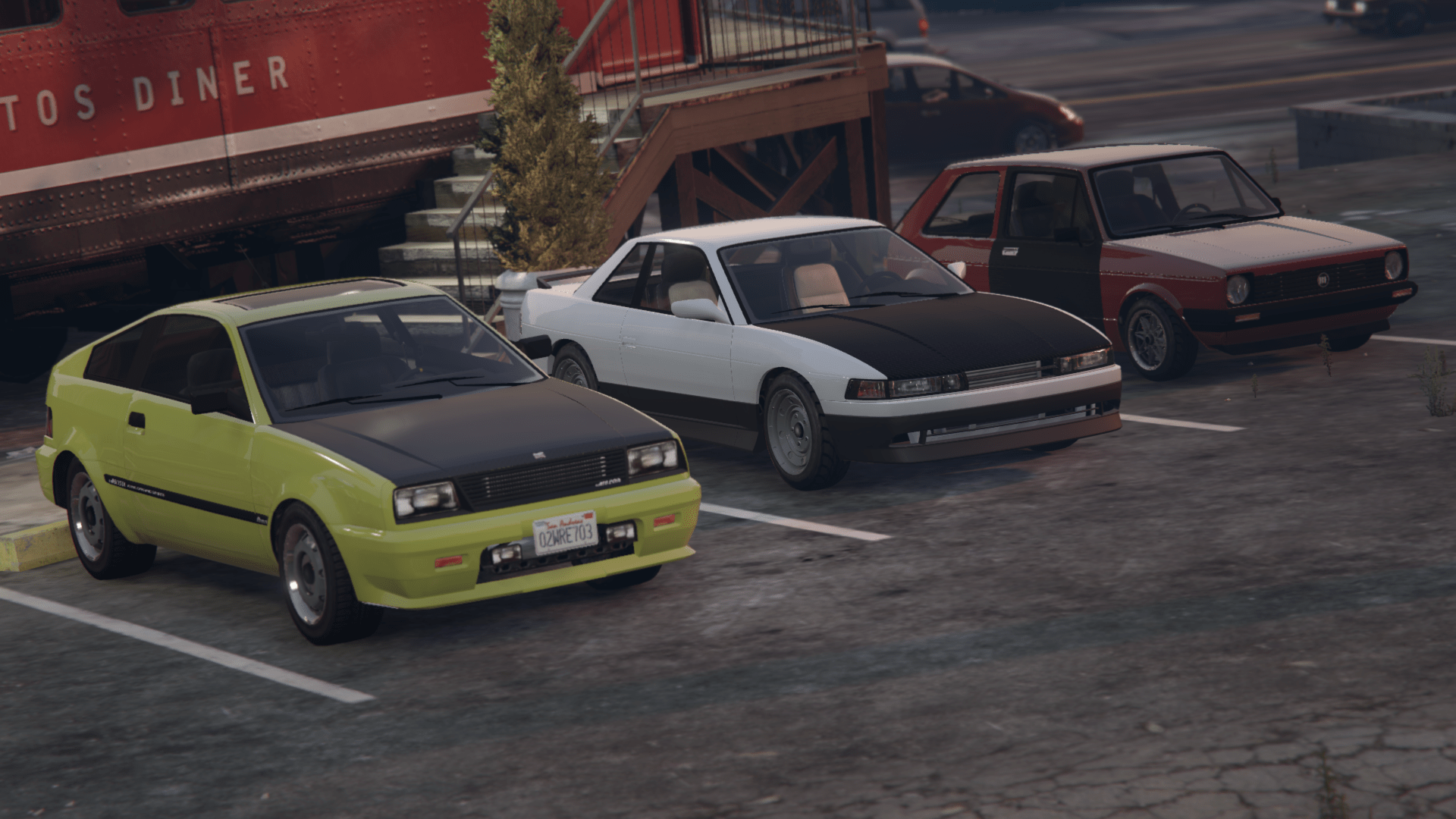 Recreated the starter cars from Midnight Club LA to the best of my
