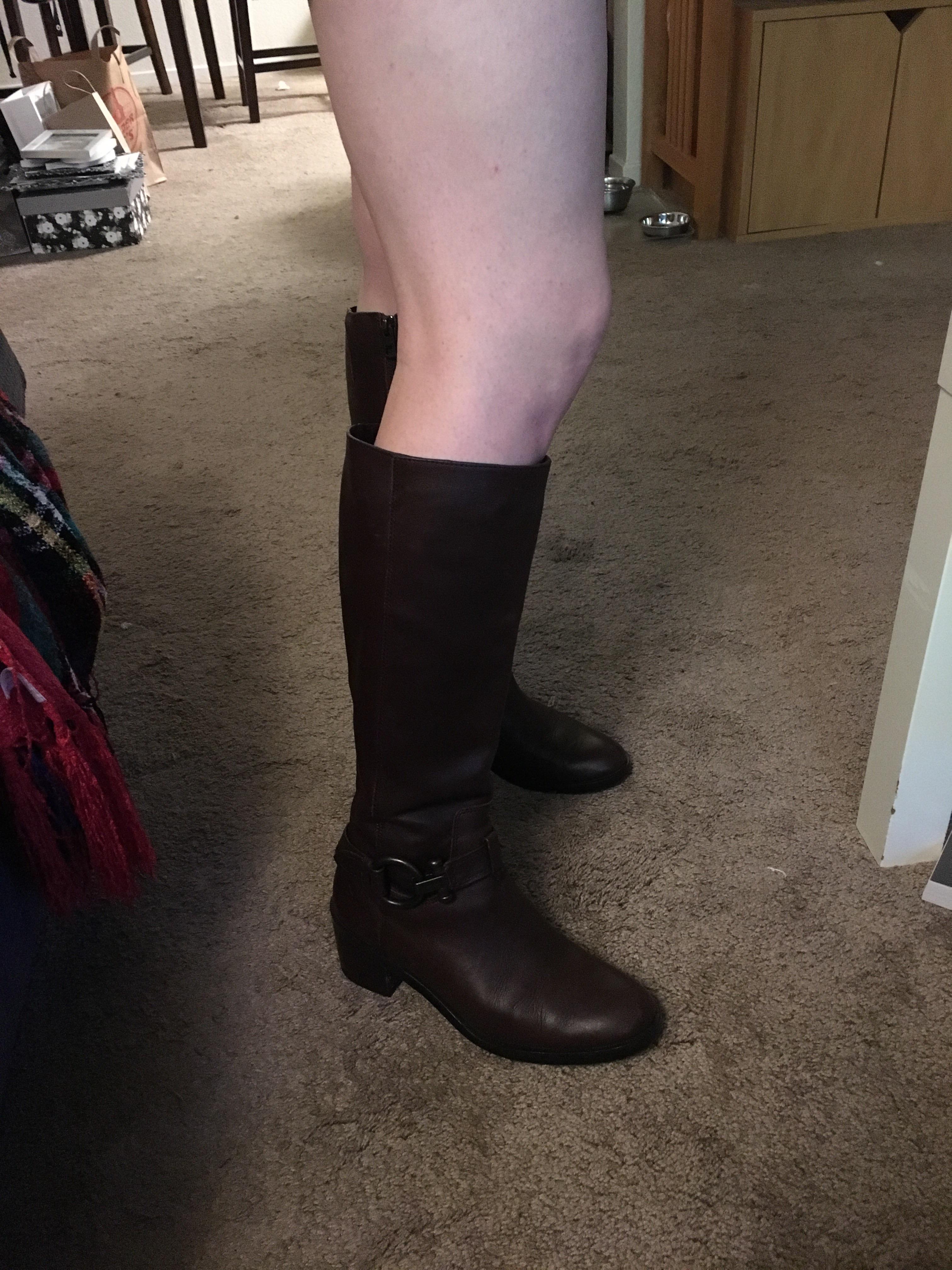 Coach boots, after repairs these babies cost me 38 USD! Probably my