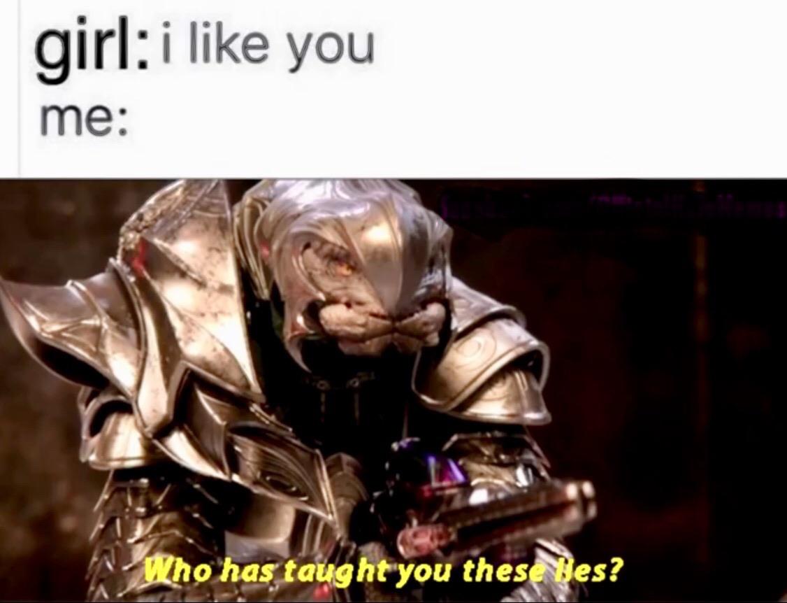 Who taught you these lies? halo