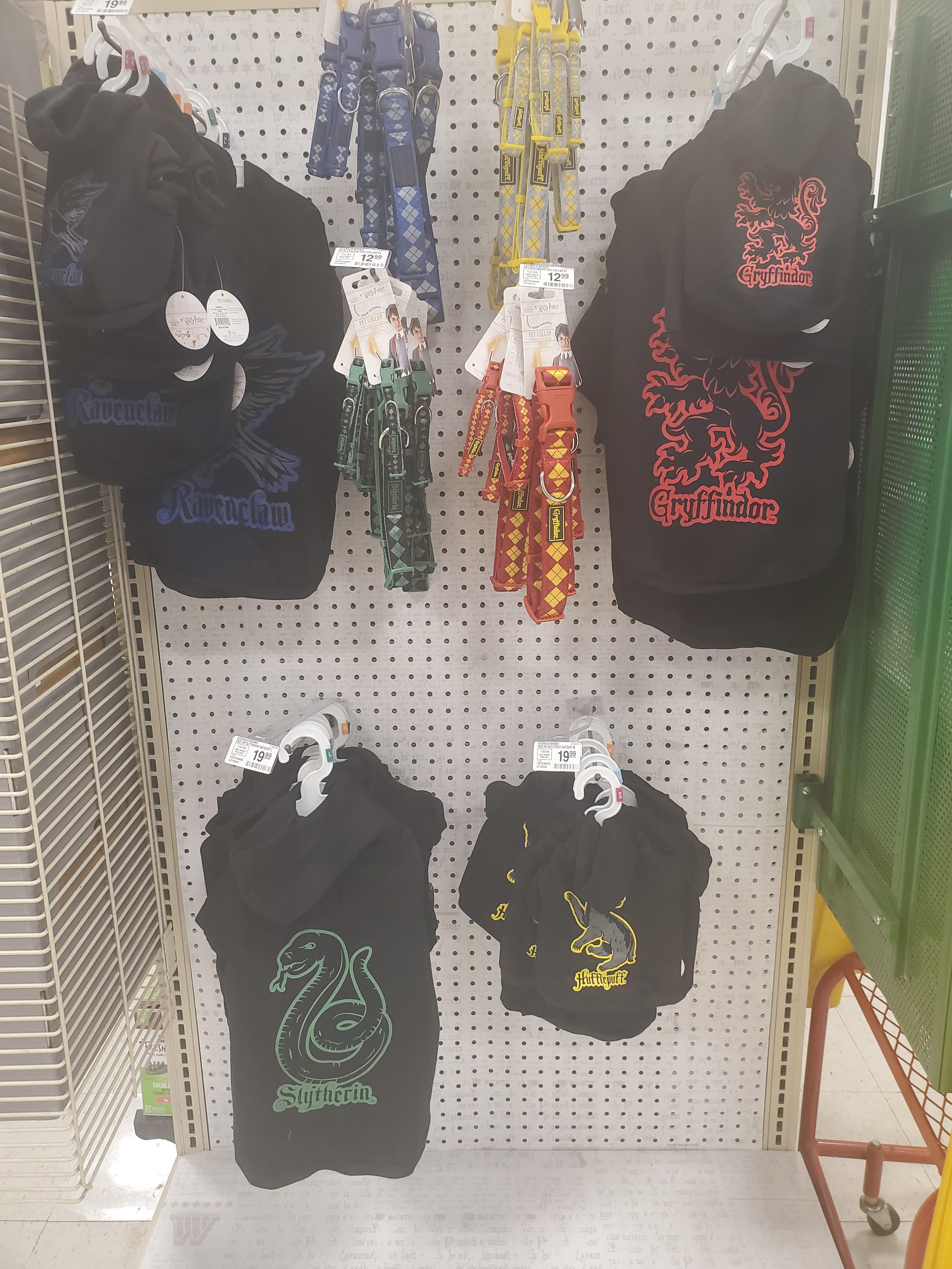 PetSmart has collars and dog sweaters! And they have all four houses! r/harrypotter