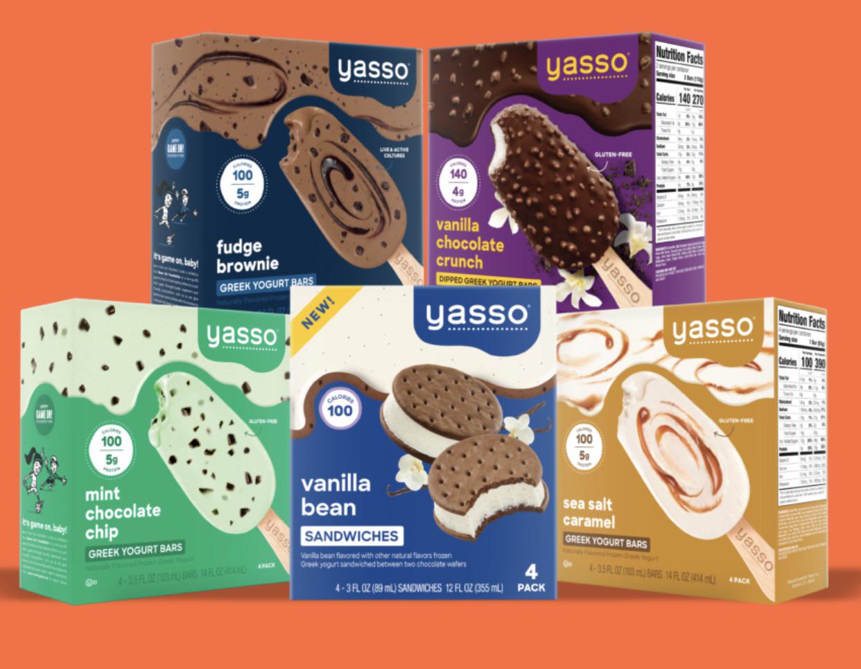 Yasso Ice cream bars. 100 calories each. Discovered these Greek yogurt