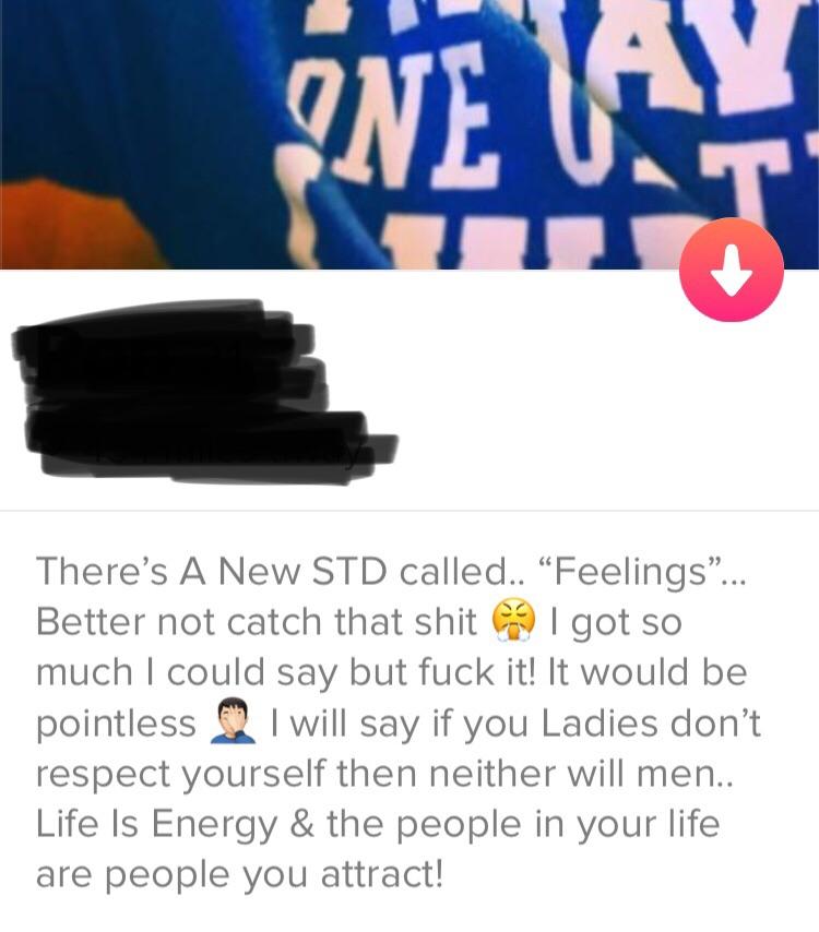 Don’t catch the worst STD r/Tinder