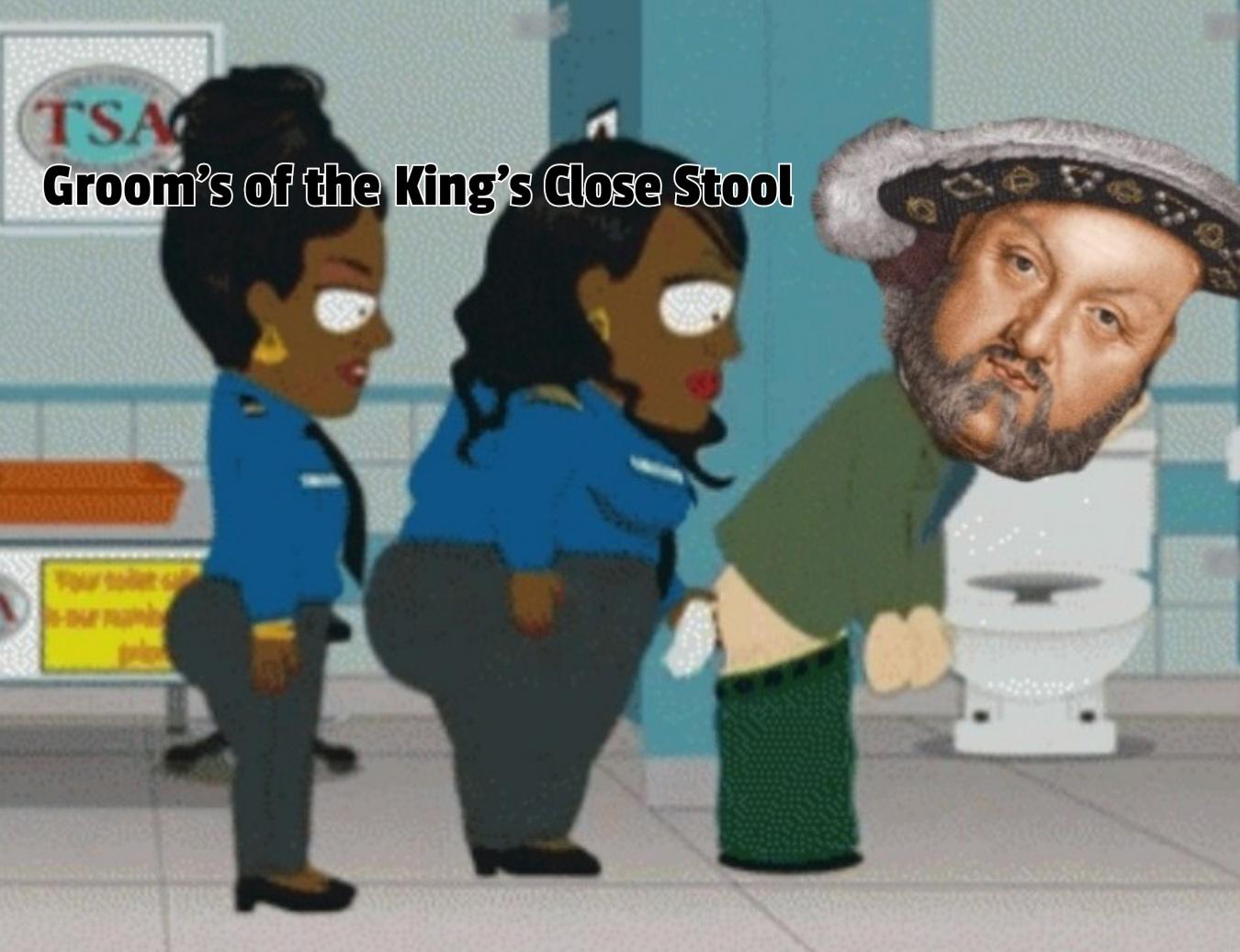 King Henry VIII’s appointed individuals as 'Groom of the King's Close