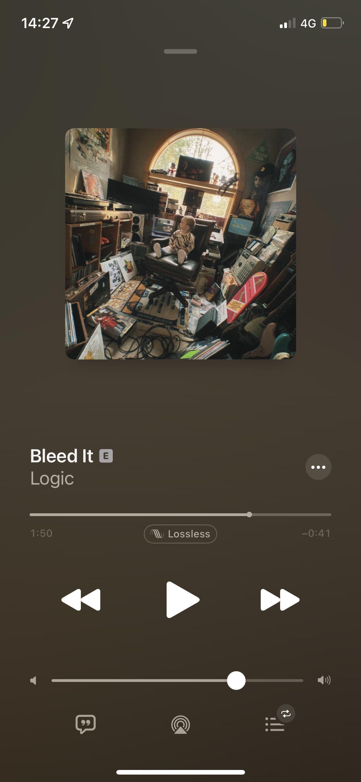 Bleed it is growing on me so much when it’s in between the other songs