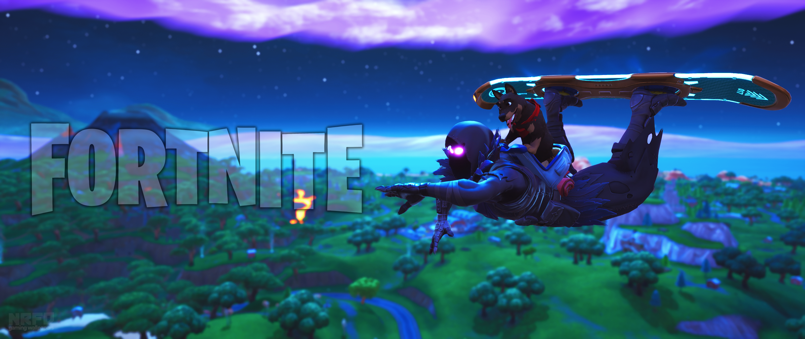 So i made myself a Raven Fortnite Wallpaper for my PC. Sharing just in