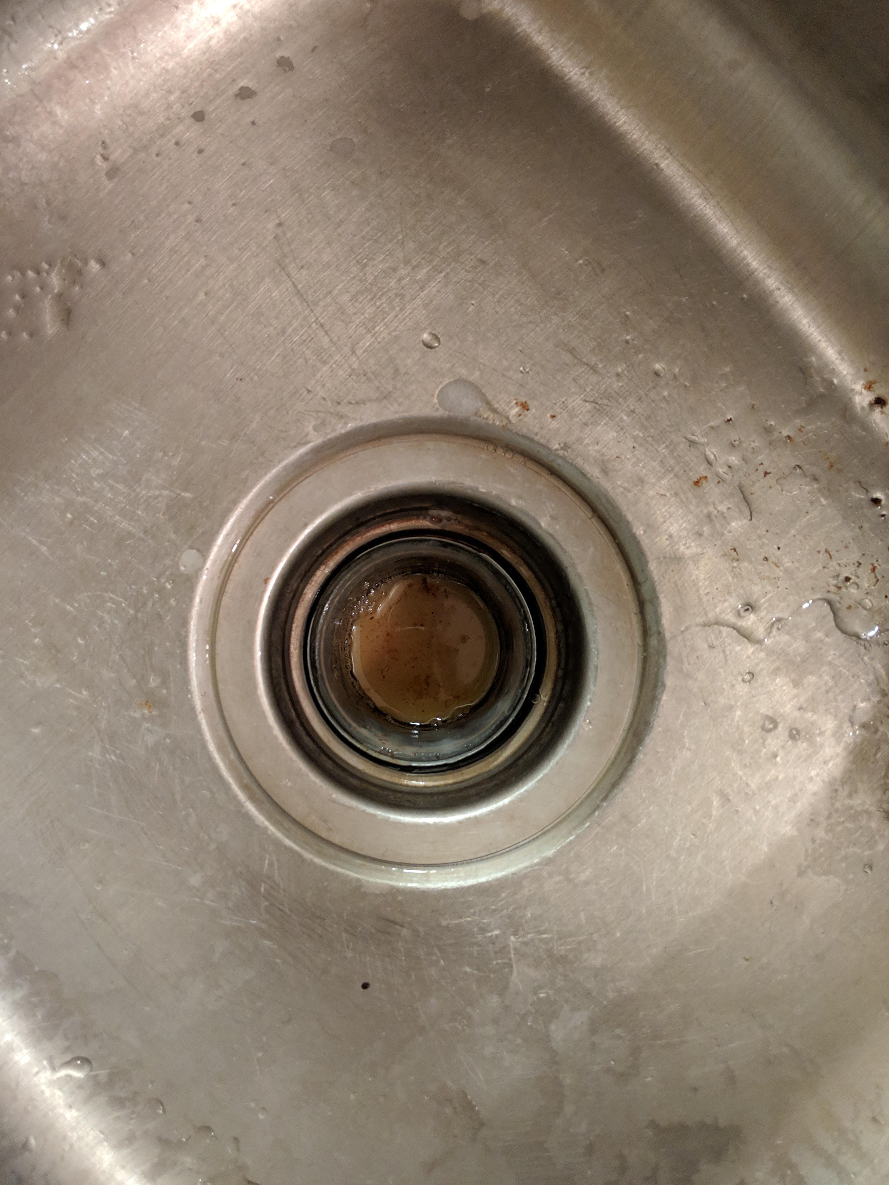 Slippery mason jar full of bacon grease fits perfectly in my sink drain