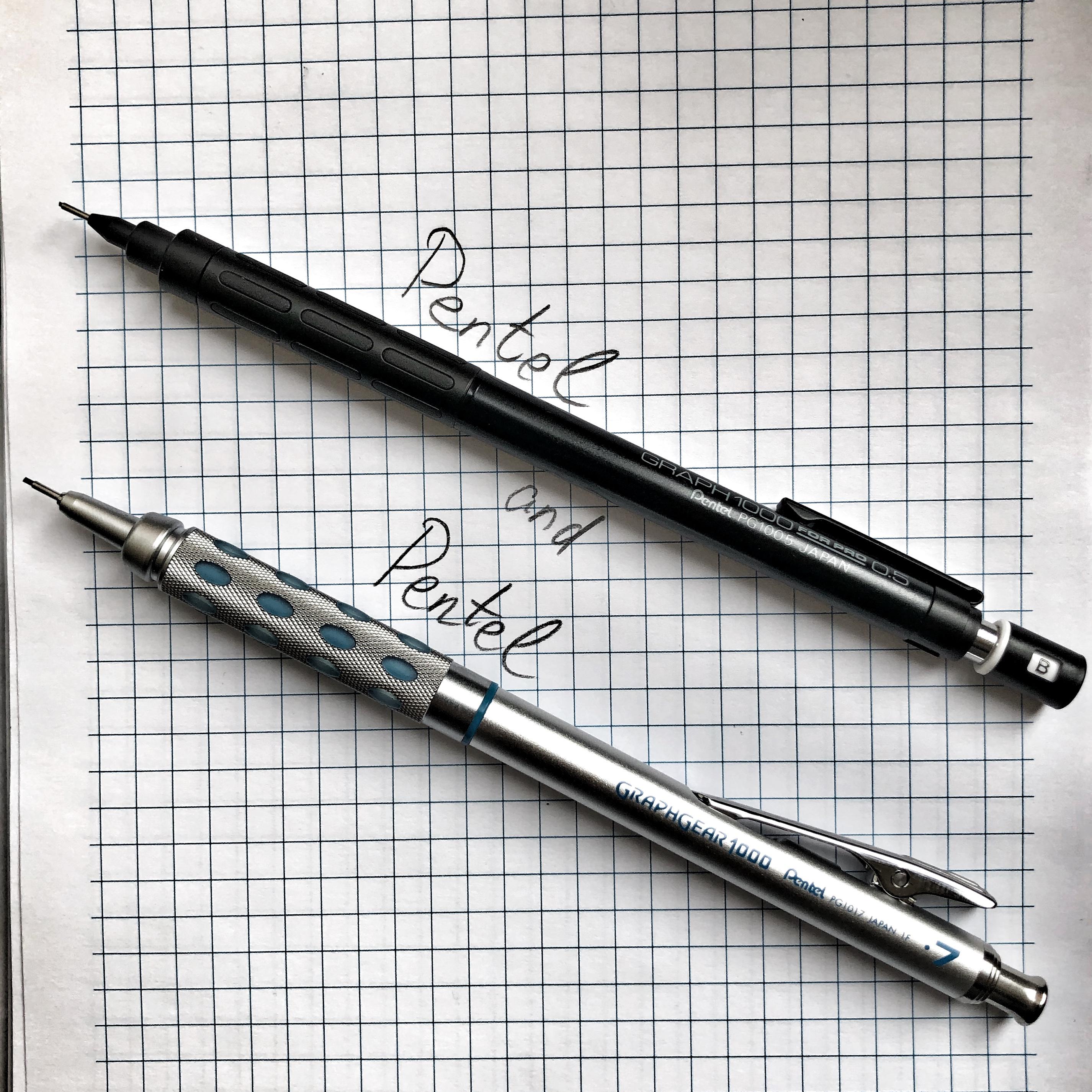 Pentel GraphGear 1000 and Graph 1000 for Pro which one do I like