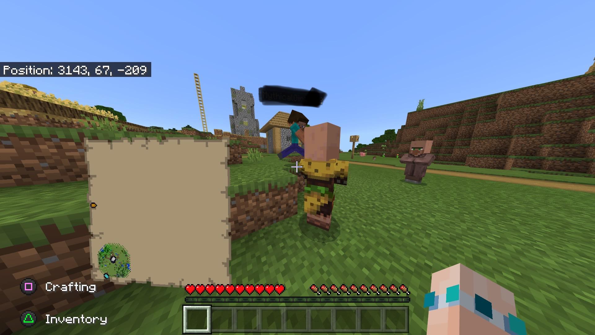 What kinda Villager is this? Me and my friends found him, can’t trade