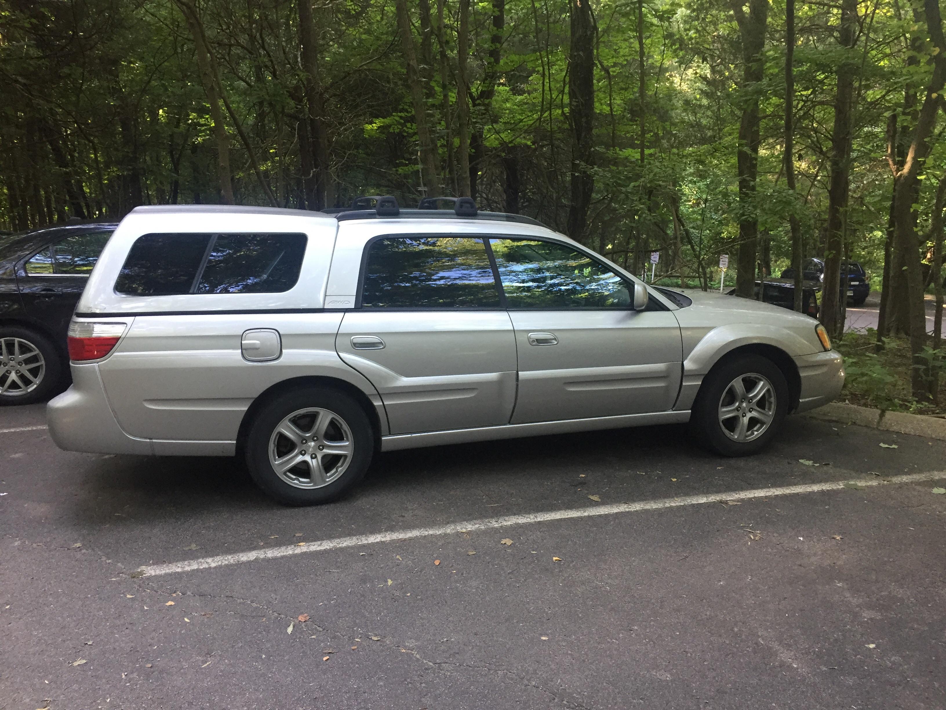 Rare sighting a Baja with a cab in the south r/subaru