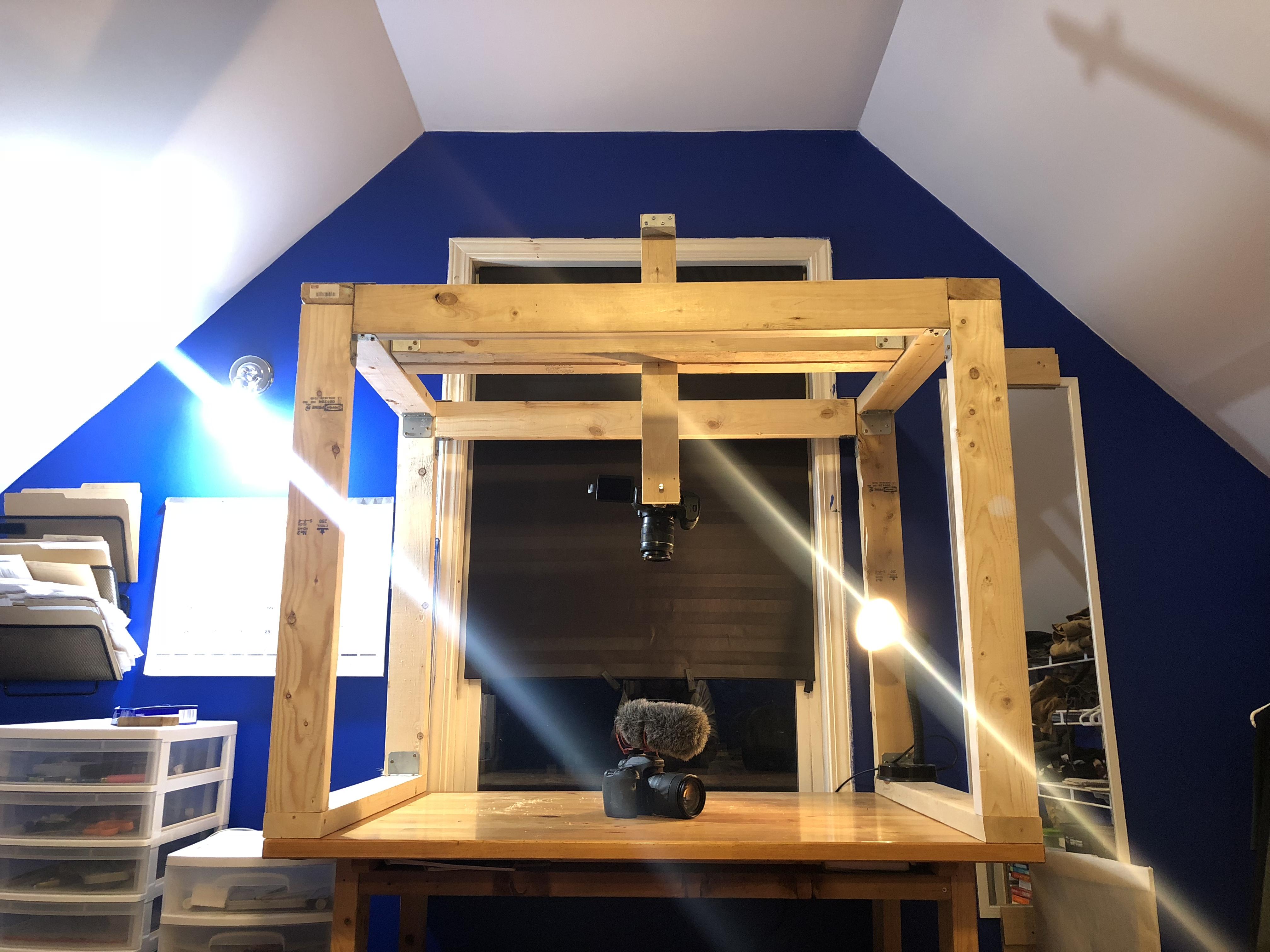 Made a Neistat inspired overhead shooting rig r/caseyneistat