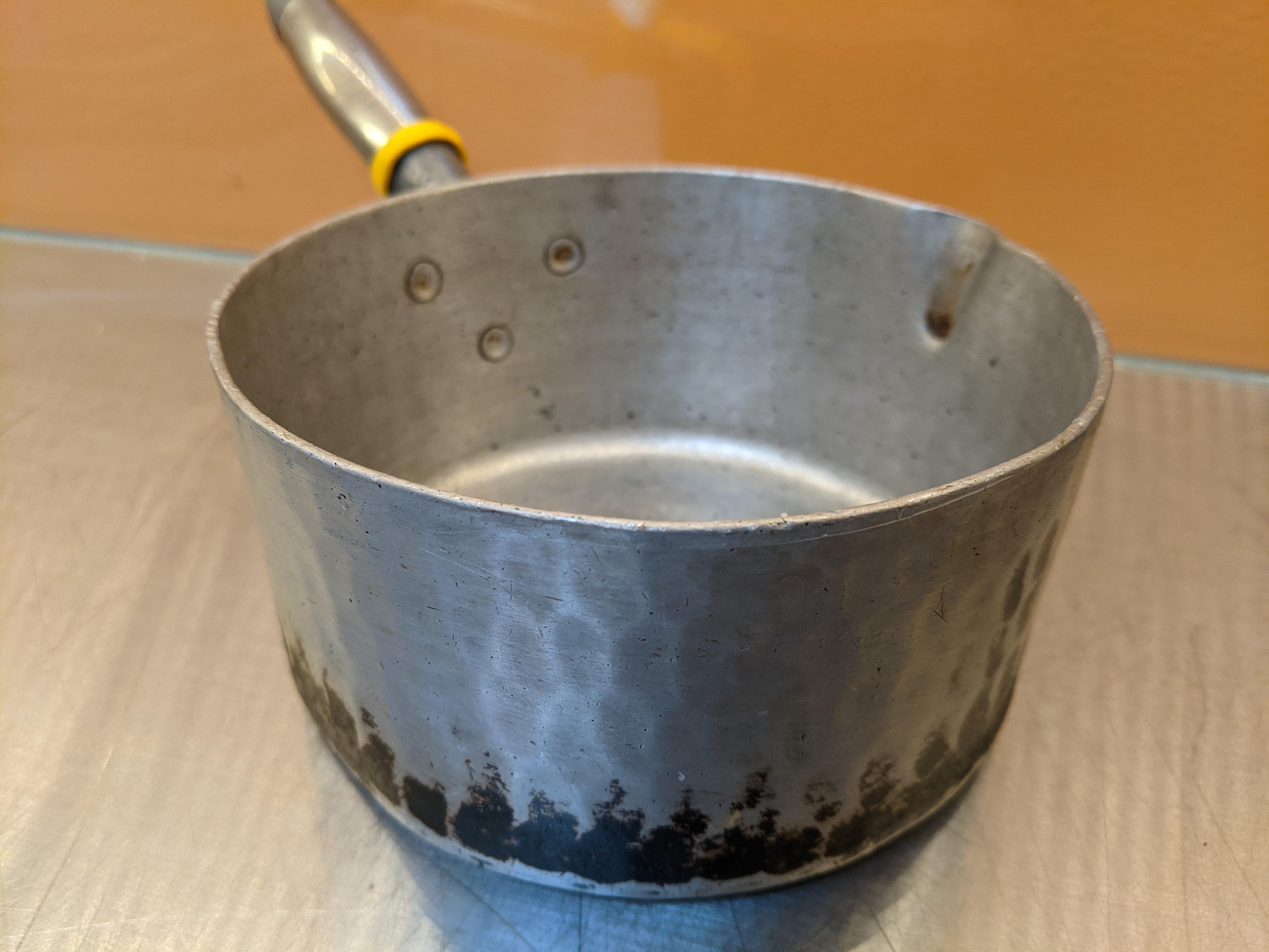 70+ year old aluminum sauce pots passed on to me from my grandfather, a