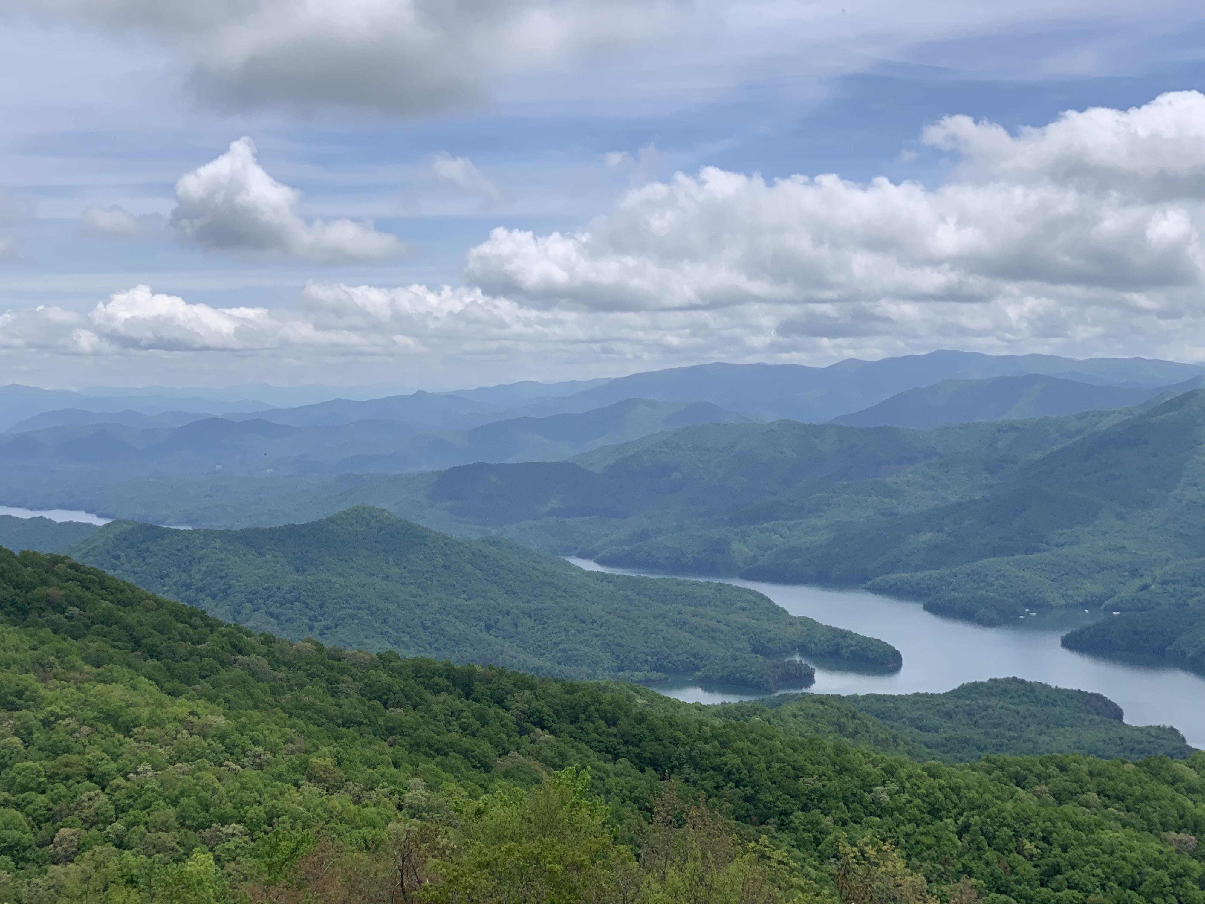 Fontana Lake, Great Smoky Mountains National Park, North Carolina, USA