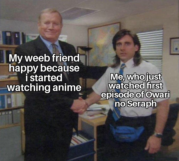 Someone help me. I want to watch and read more. I used to hate anime