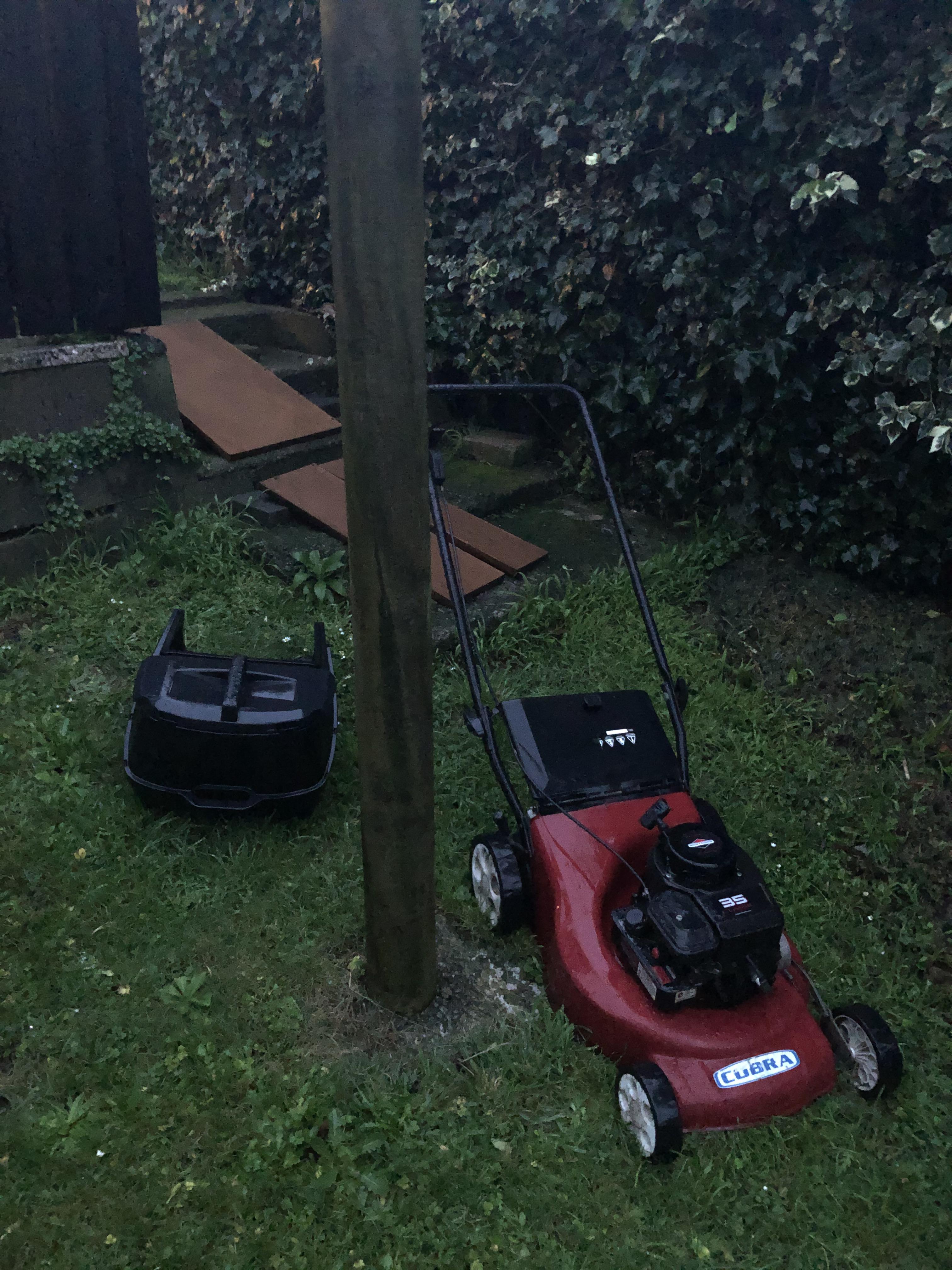 Just realised I left my lawnmower out in the rain for 3 days. Advice