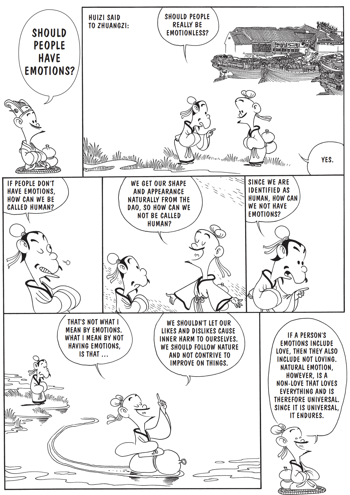 Zhuangzi Chapter 5 (Replete with Virtue) Should People Have