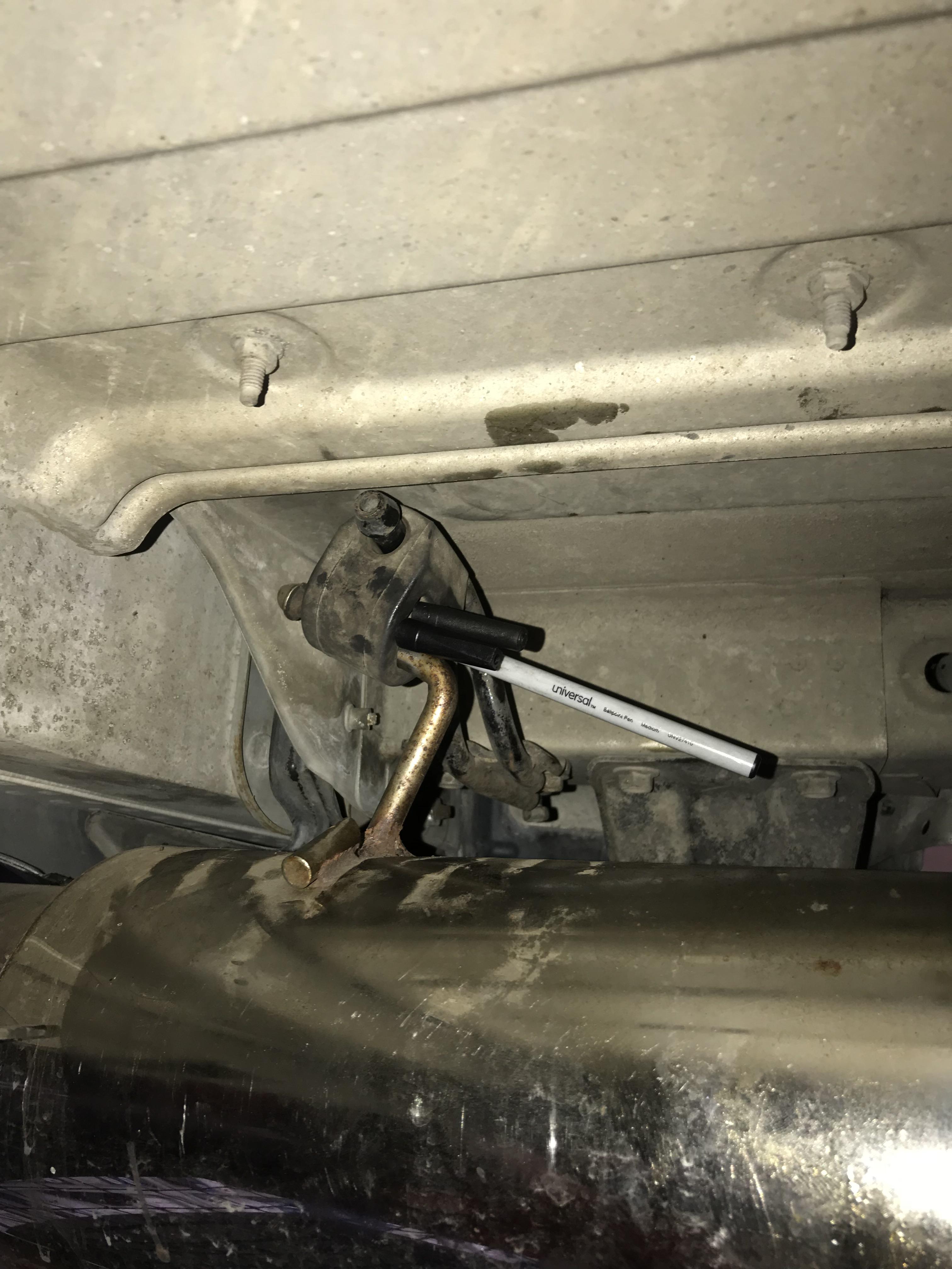 Exhaust hanger fix
