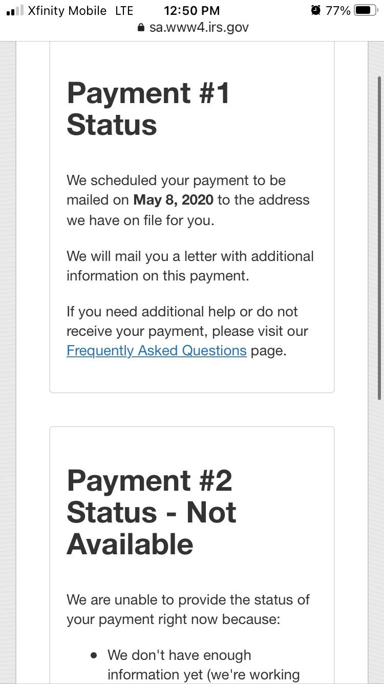 Stimulus Check 2 Status Unavailable Reddit LUSTIMU