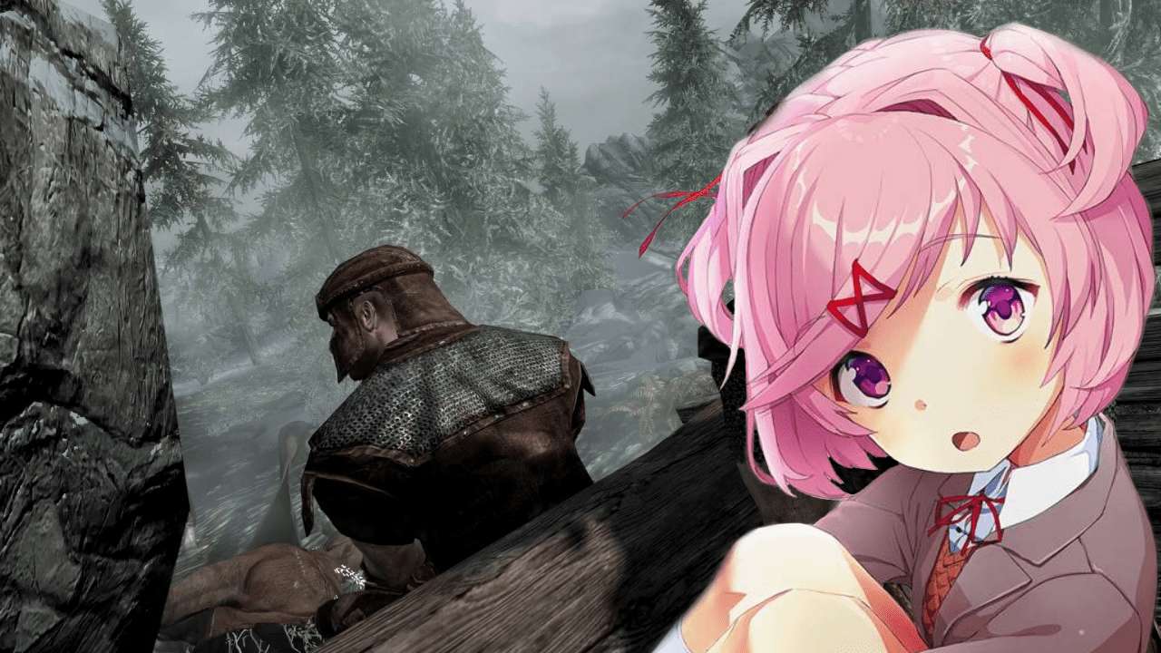 "Hey, you! You're finally awake." DDLCcirclejerk