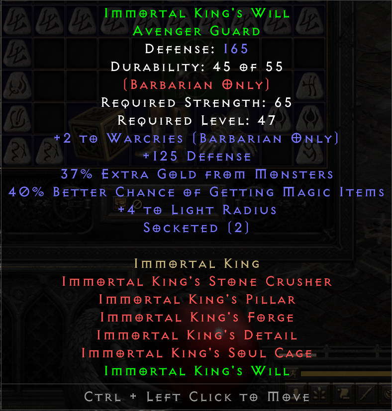 Perfect IK Helm. Is it valuable? r/diablo2