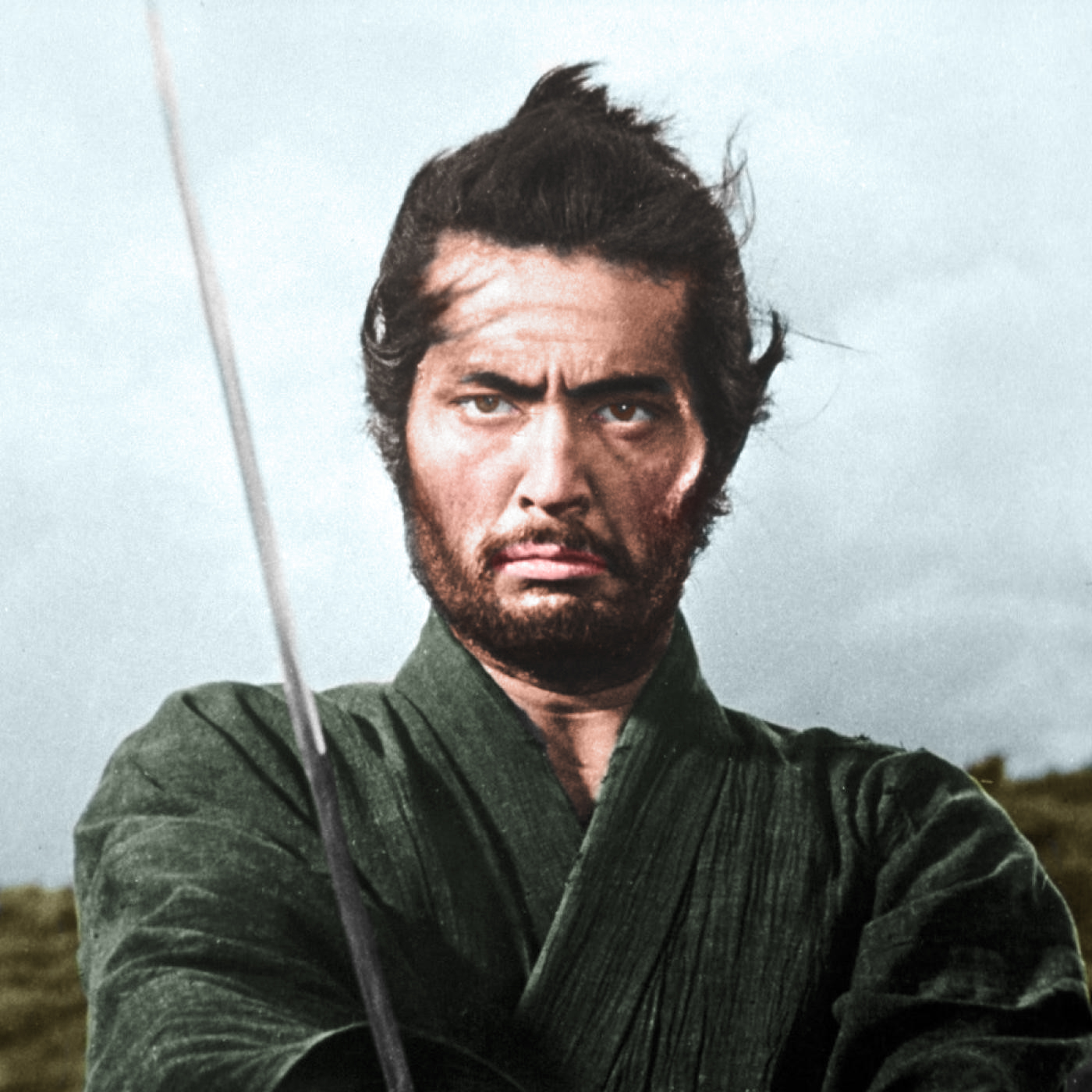 Tatsuya Nakadai in Harakiri (1962) r/Colorization