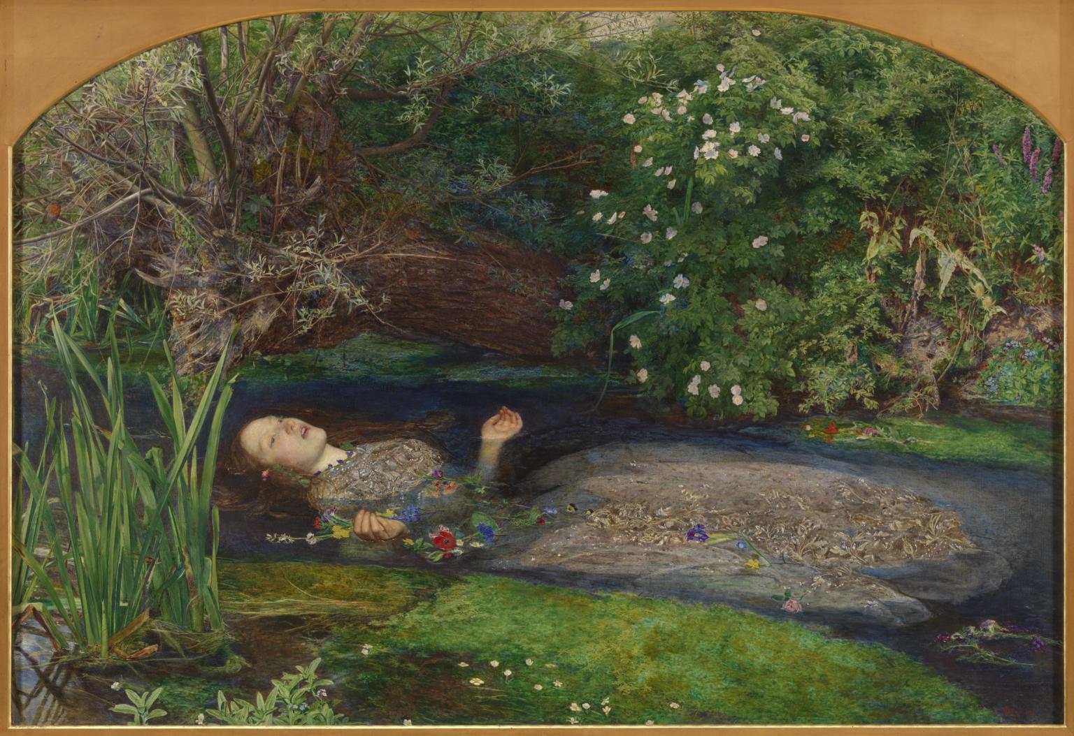 Ophelia John Everett Millais (1851) [1536 x 1054] r/ArtPorn