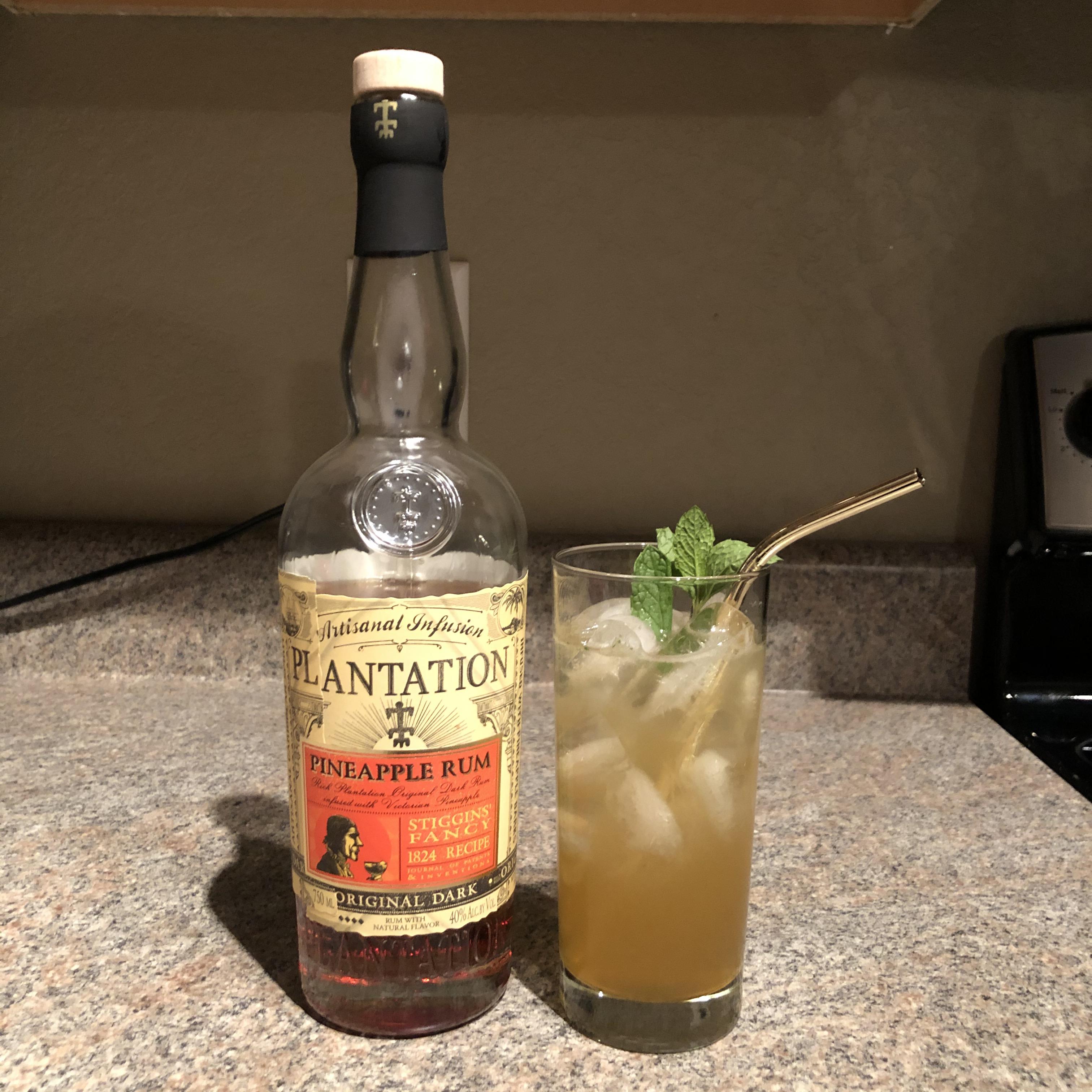 Mojito With Plantation Pineapple r/rum
