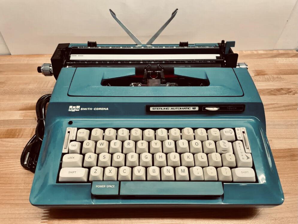 First Electric r/typewriters