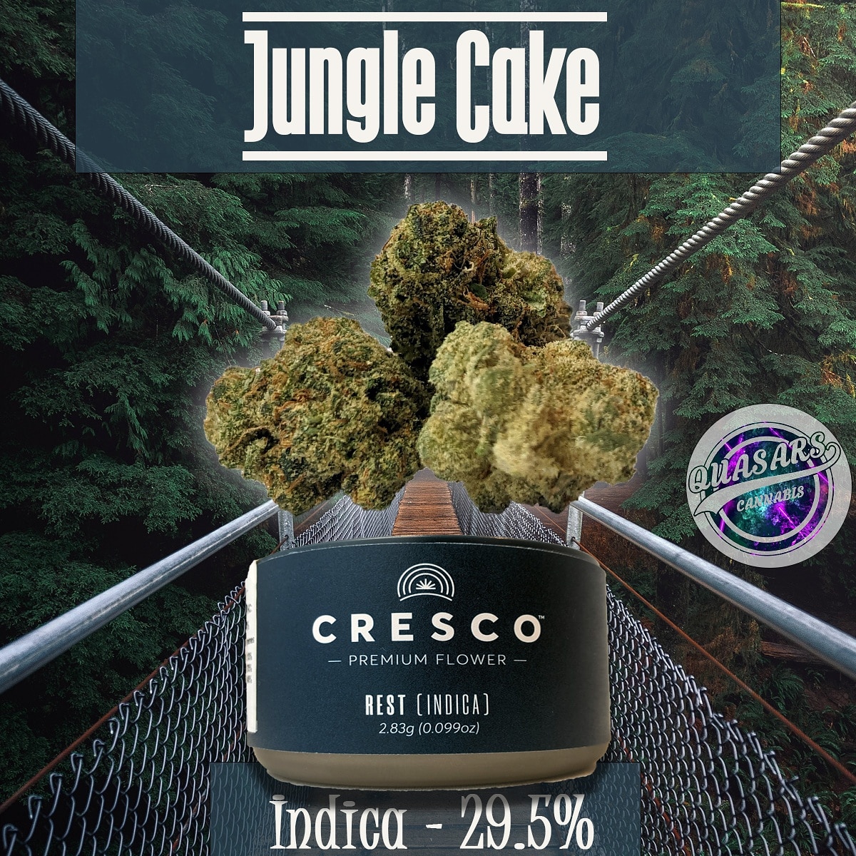 Jungle Cake 29.5 Cresco Cannabis had me couch locked!!! r