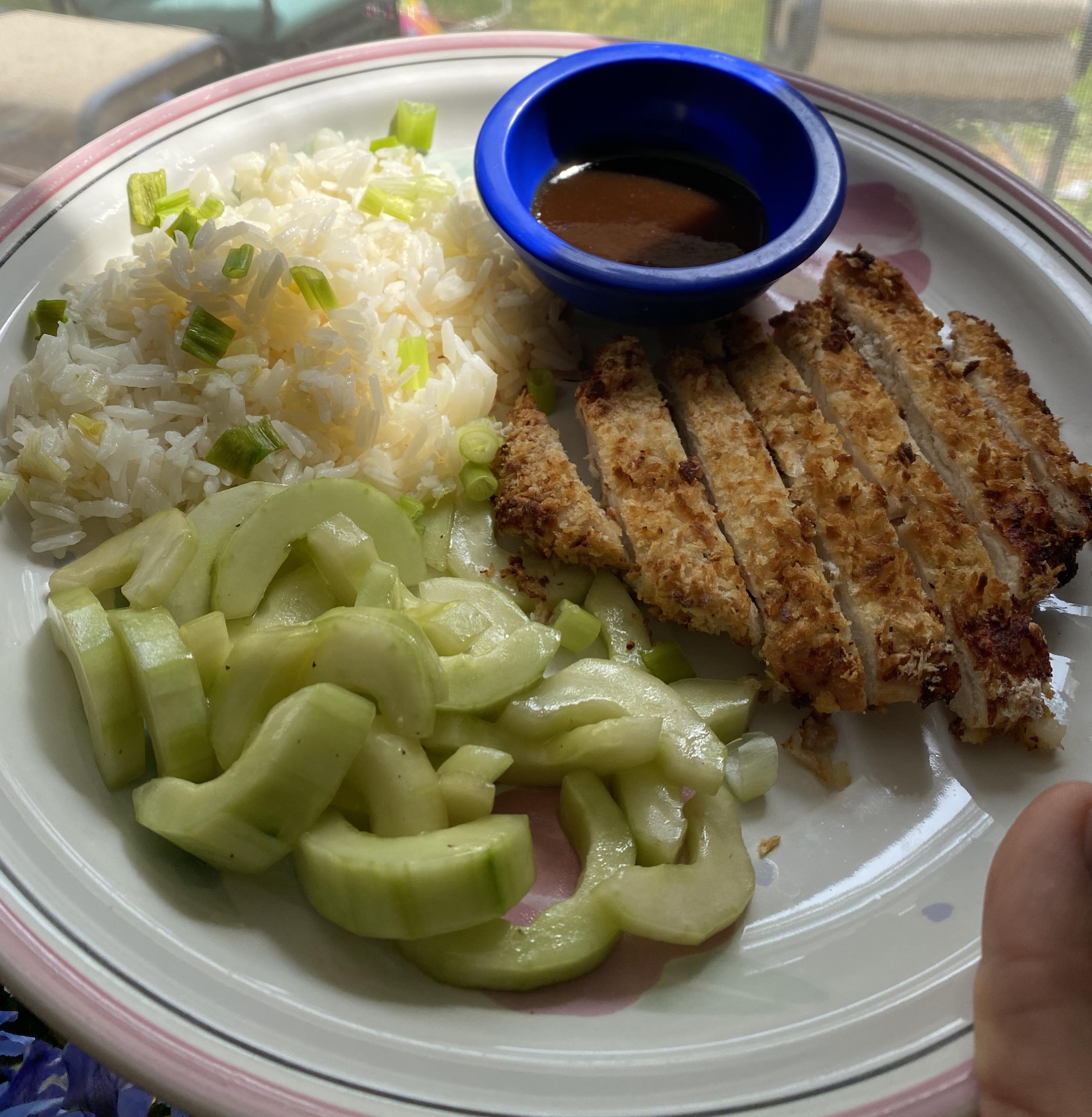Back at it with the air fryer...chicken katsu r/hellofresh