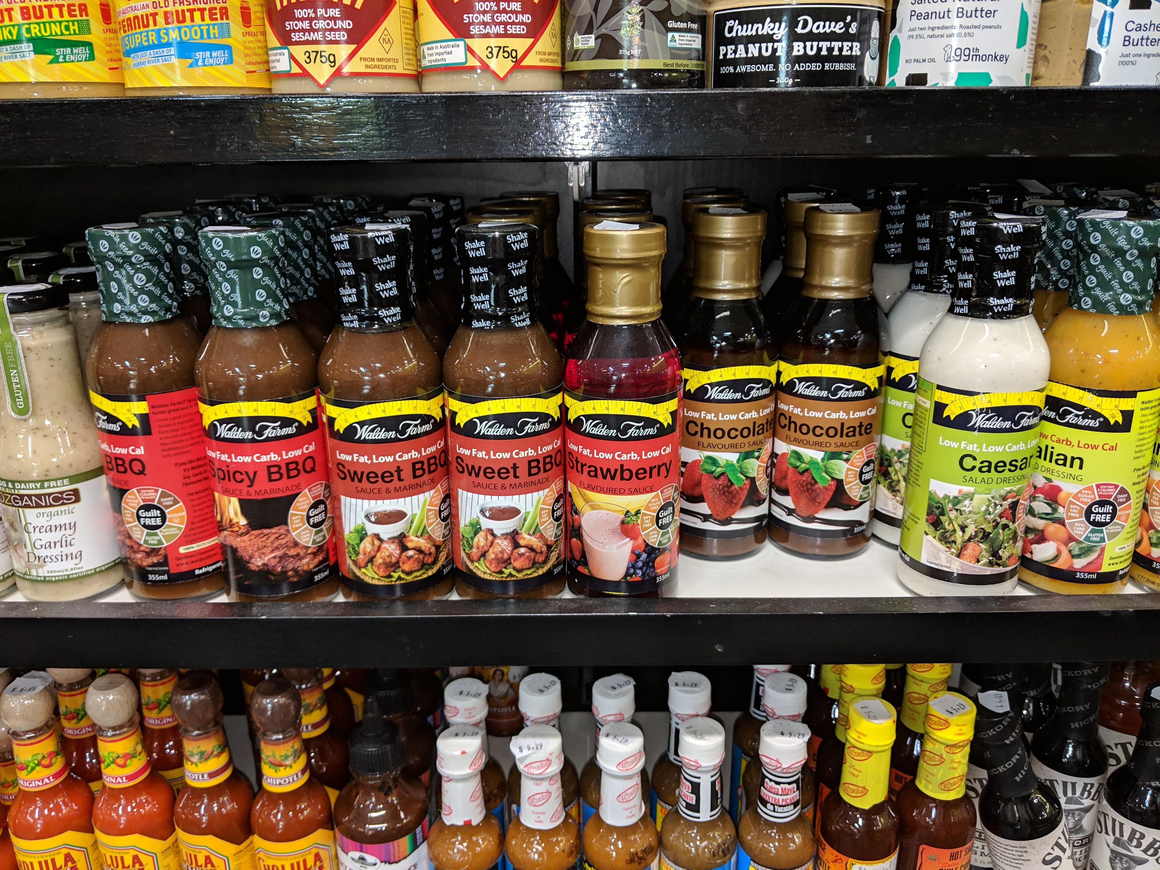Low Carb Condiment Options Fruitezy, Chatswood r/ketoaustralia