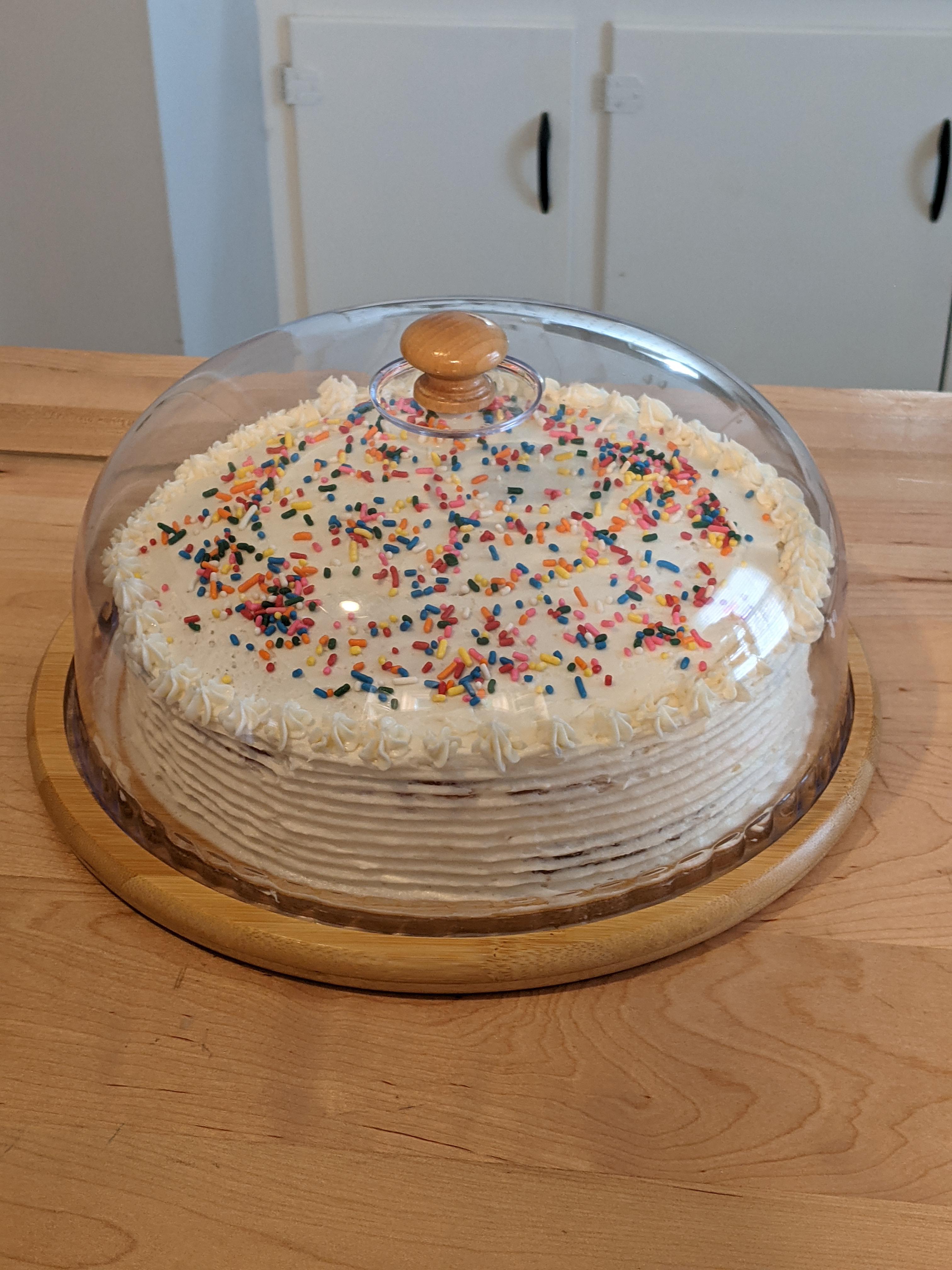 [Homemade] birthday cake r/food