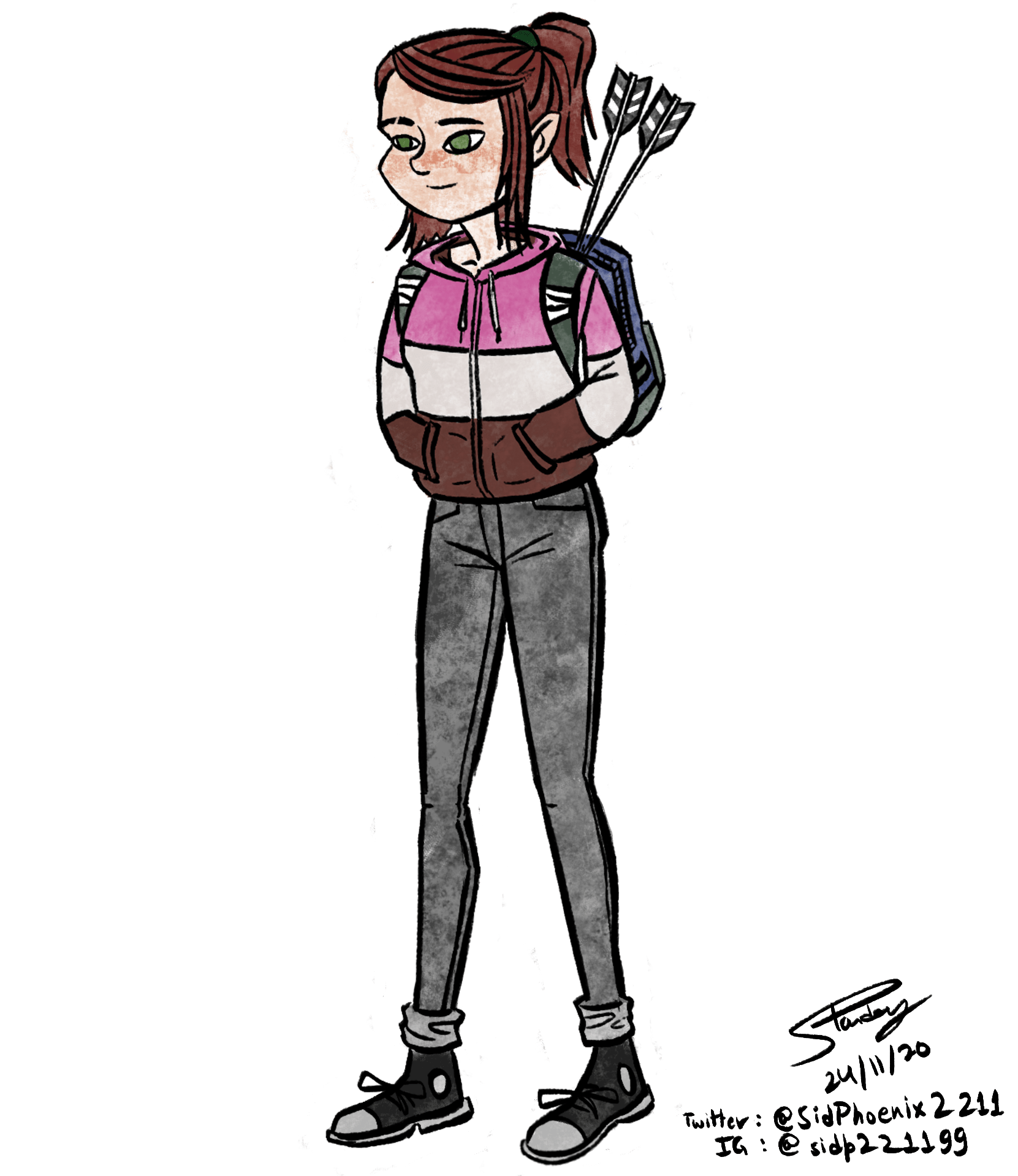 I've always loved Ellie's "Neopolitan Ice Cream" hoodie from the Fall