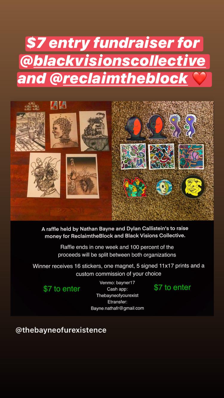 Fundraiser for the Black Visions Collective and Reclaim the Block