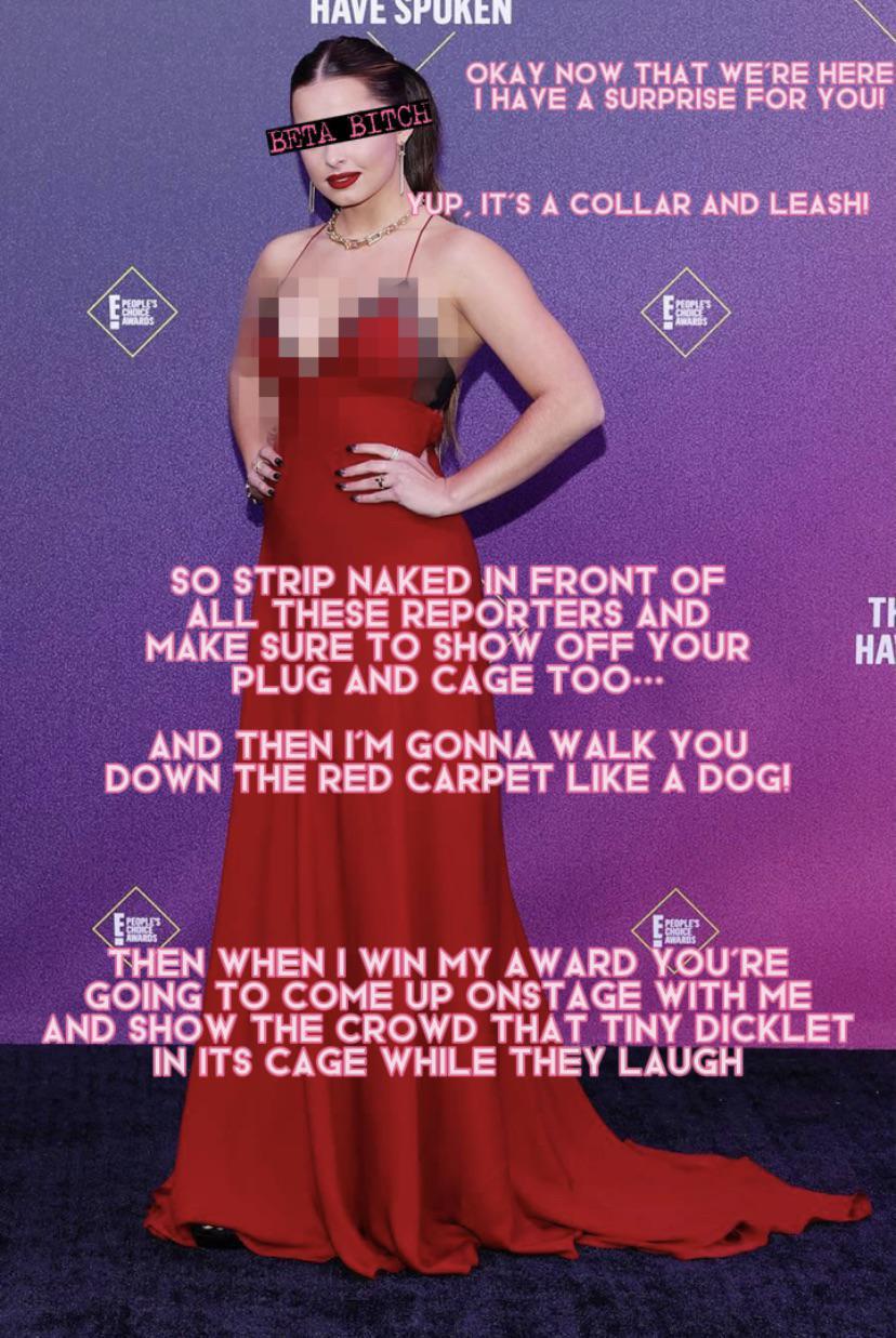 walked down the red carpet femdomcaptions