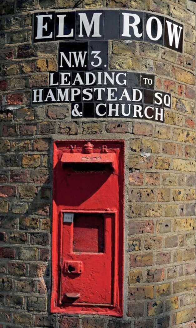 VR Post box on Elm Row, London. r/VictorianEra
