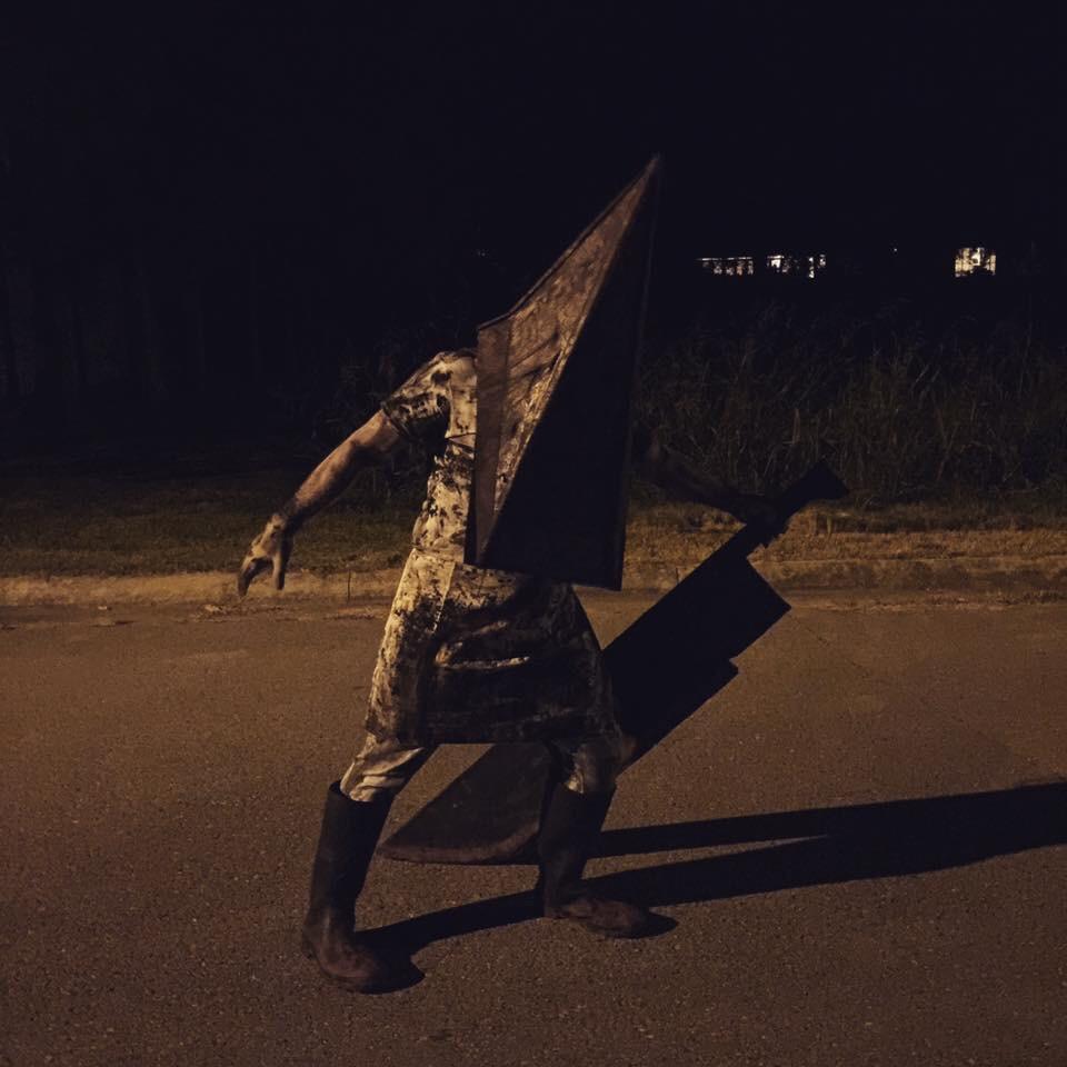 My Silent Hill 2 Pyramid Head costume from Halloween a few years back