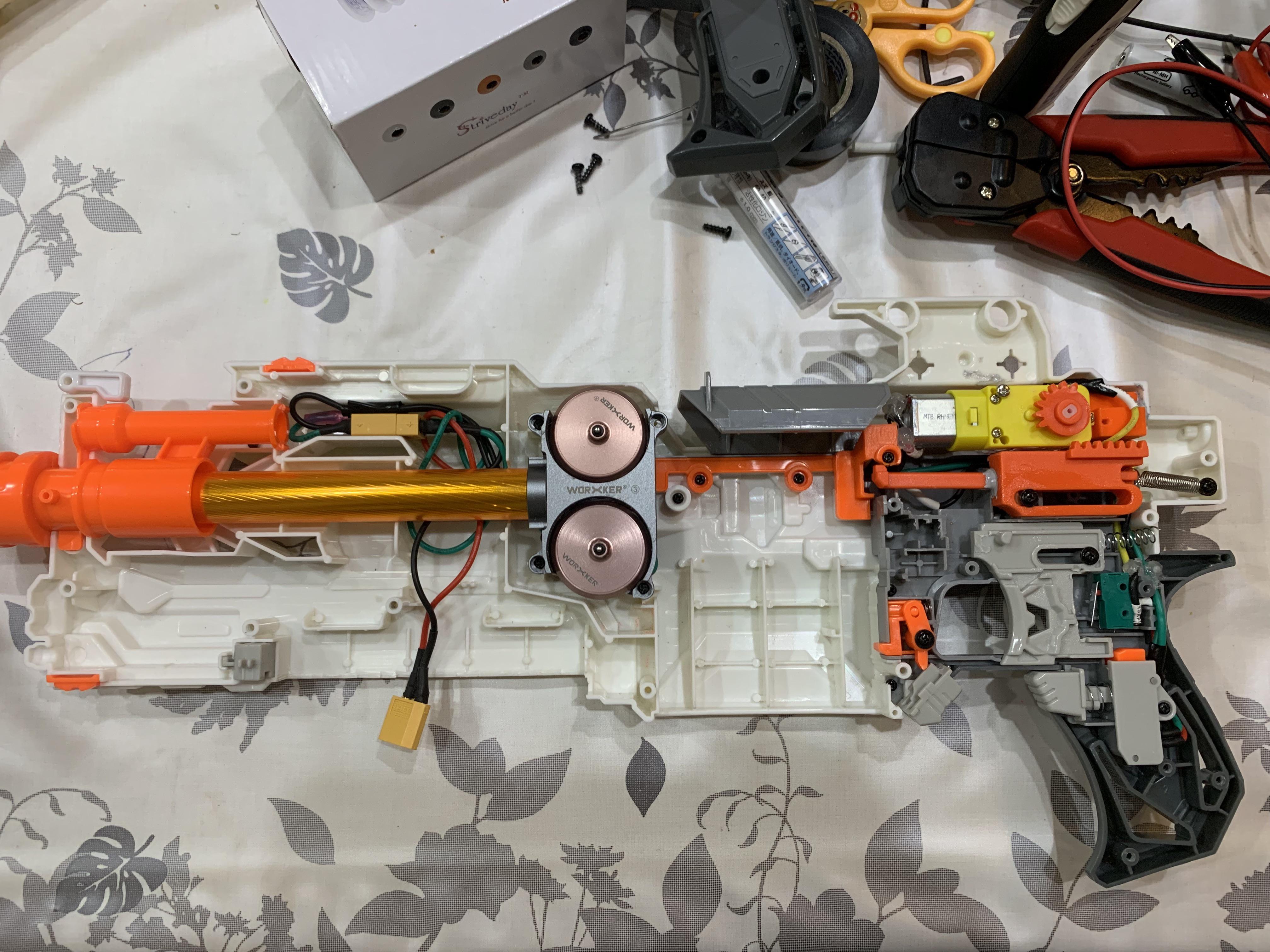 WIP Modulus ECS10 w/ Stryfe full auto kit r/Nerf