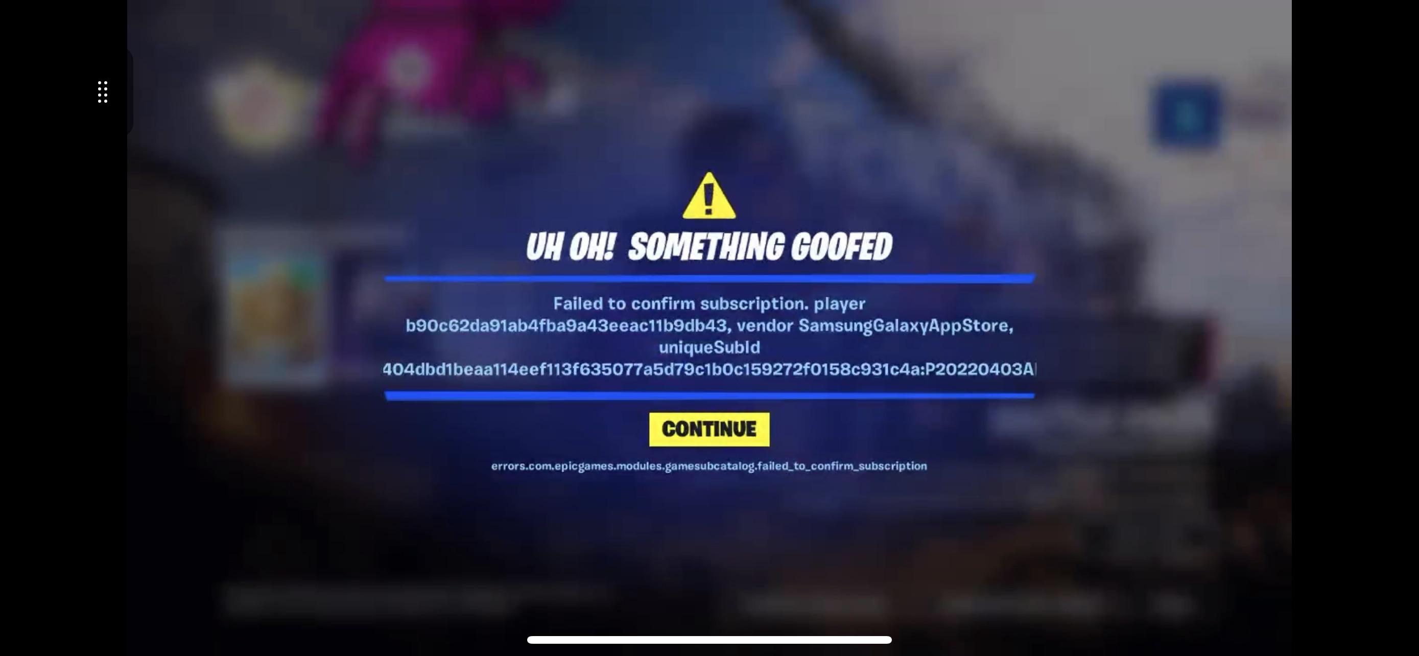 Anybody else cant resubscribe to Fortnite Crew ? Tried in pc/ps/xbox